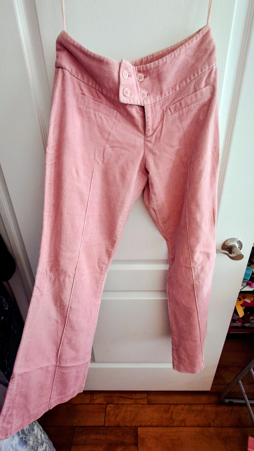 Mudd Pink Corduroy Pants Size 7