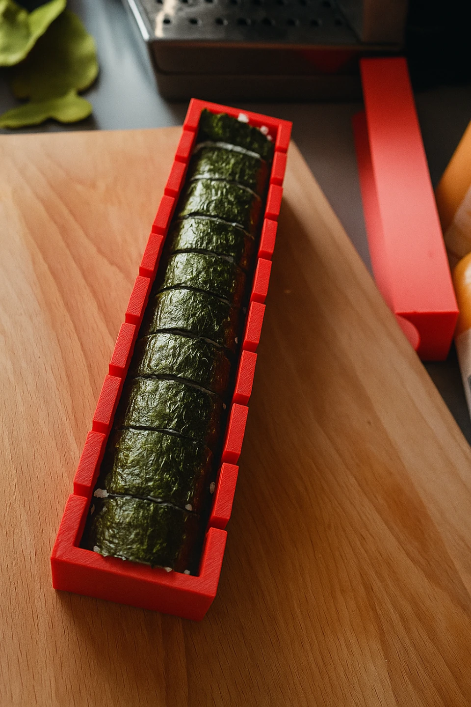 Red Sushi Roll Maker Mold