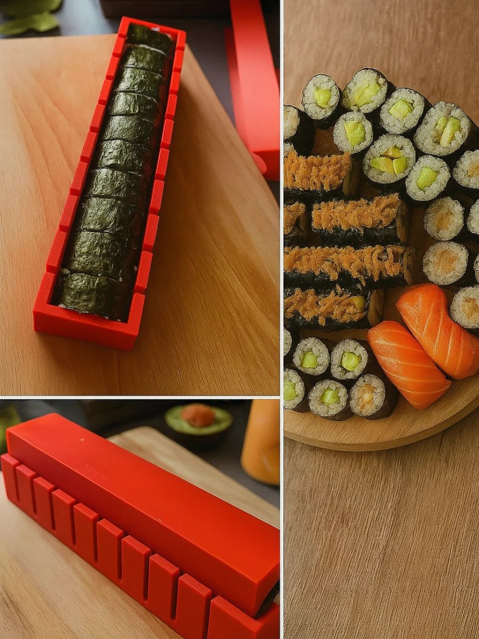 Red Sushi Roll Maker Mold - photo 4