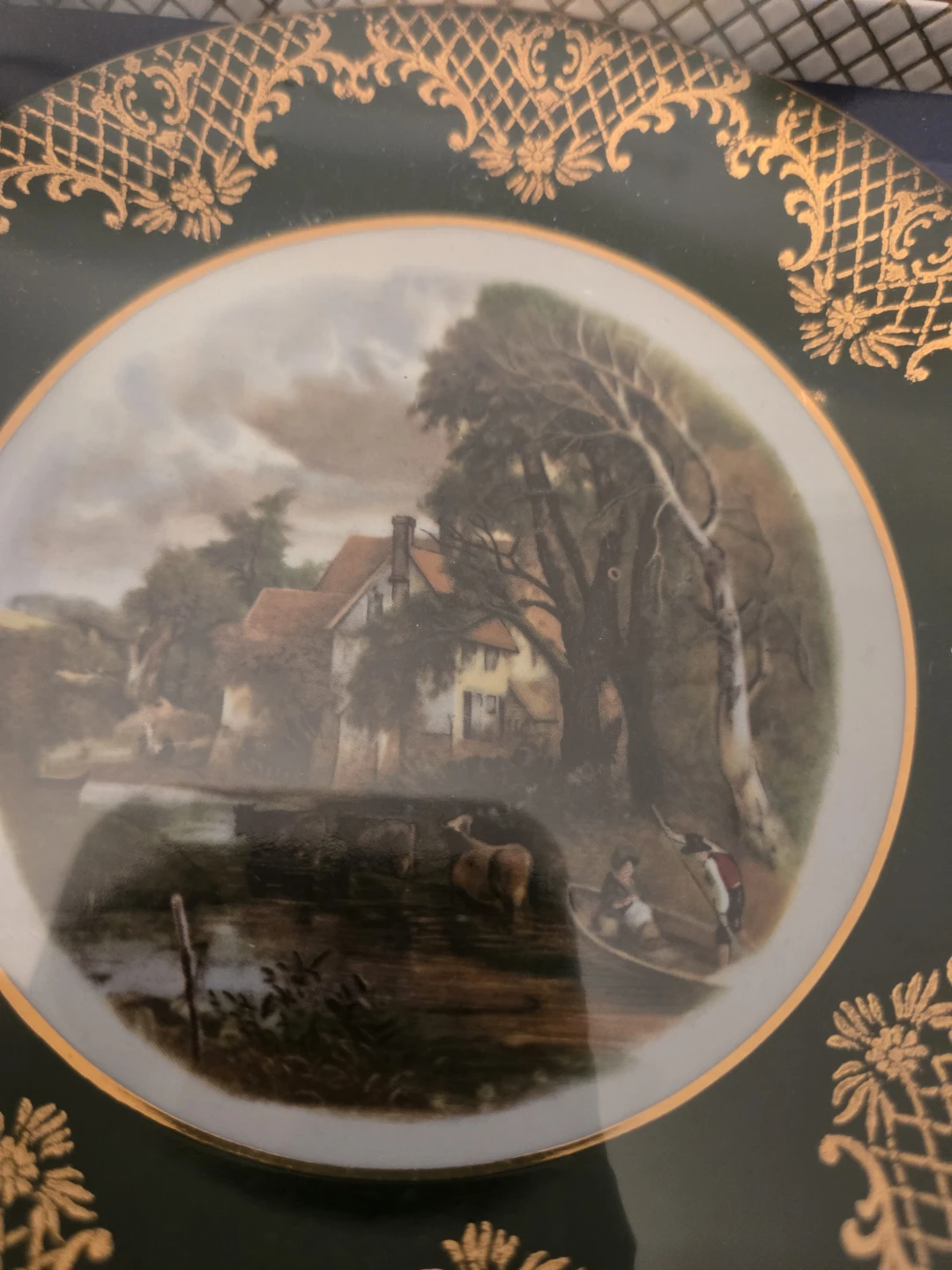 New Weatherby Giftware One Platter ,Four Plates - photo 5