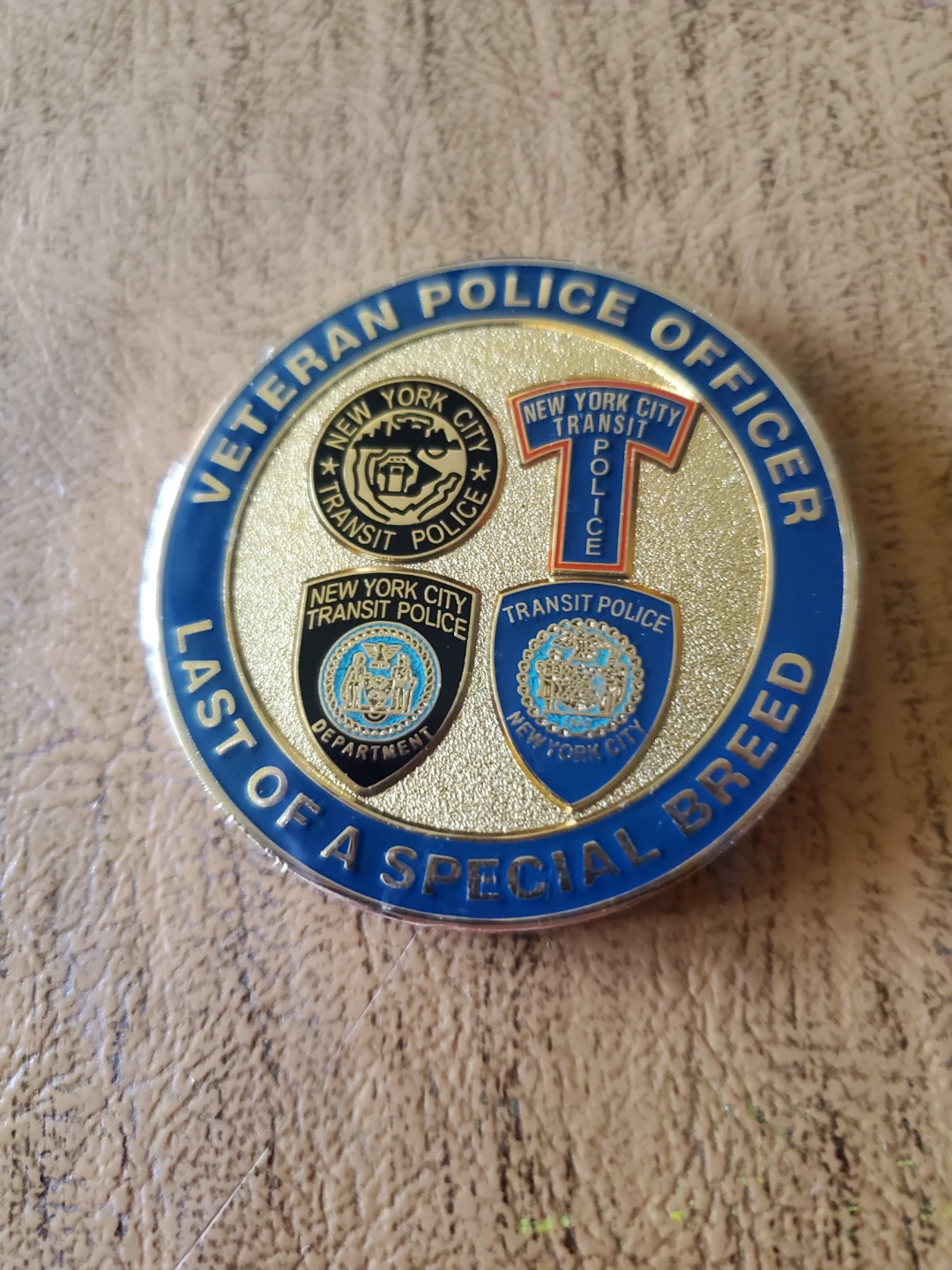 NYC Transit Police Challenge Coin - photo 2