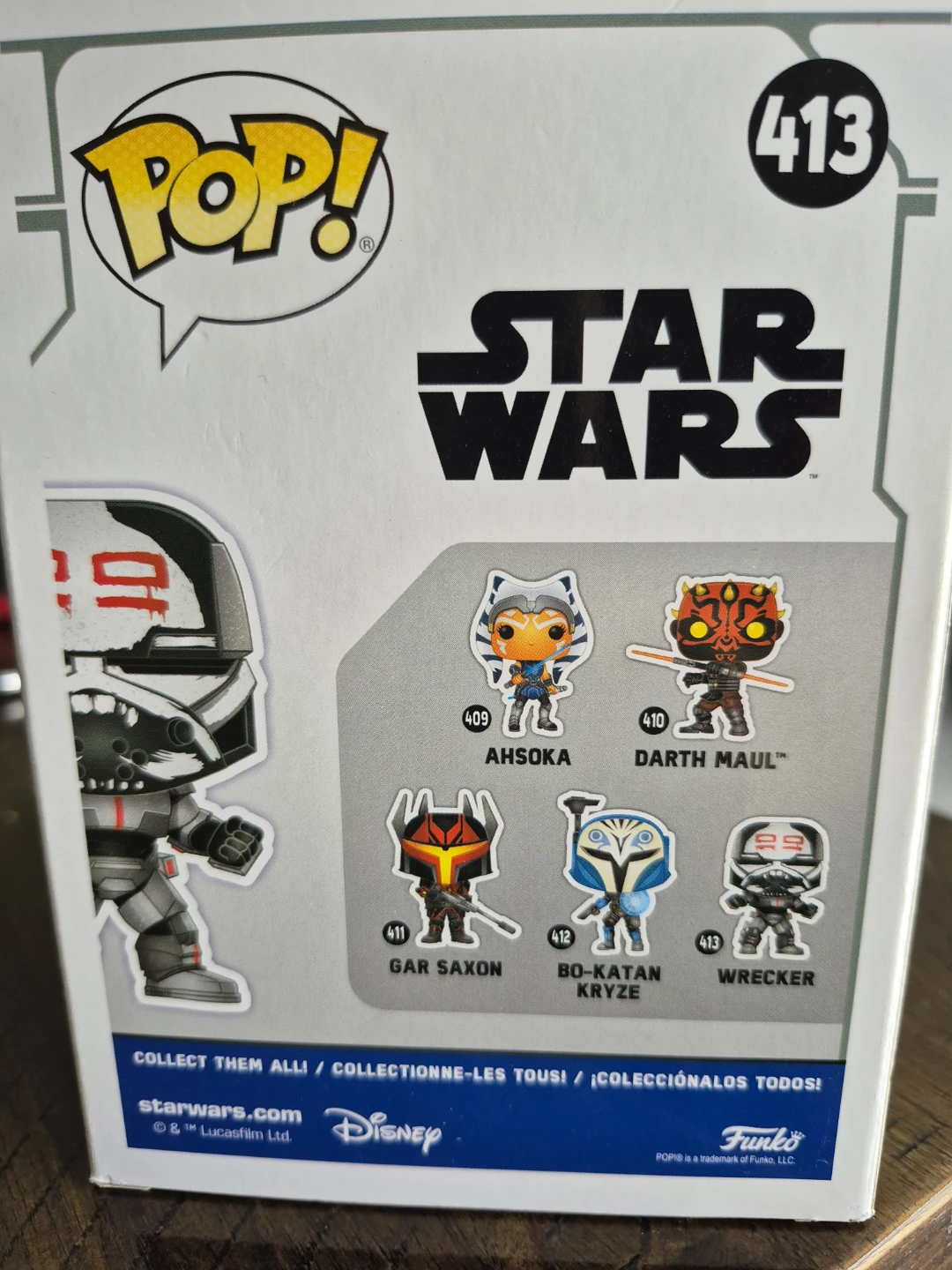 Funko Pop! Star Wars Wrecker #413 Vinyl Figure - photo 3