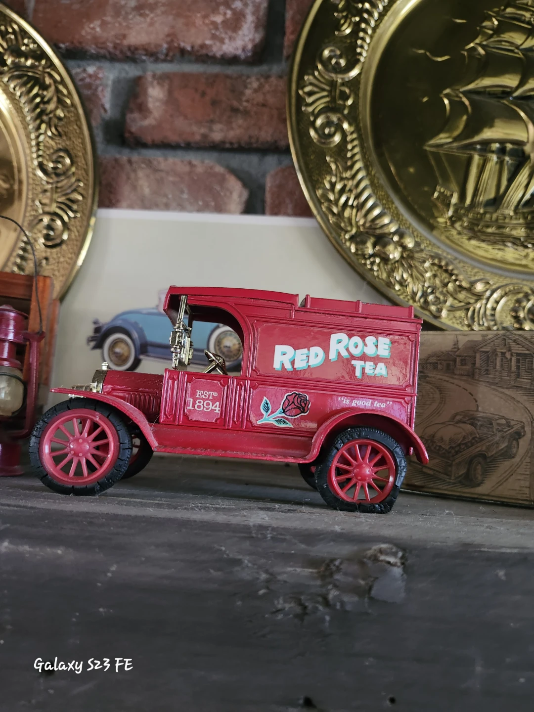 Red Rose Tea Toy Truck