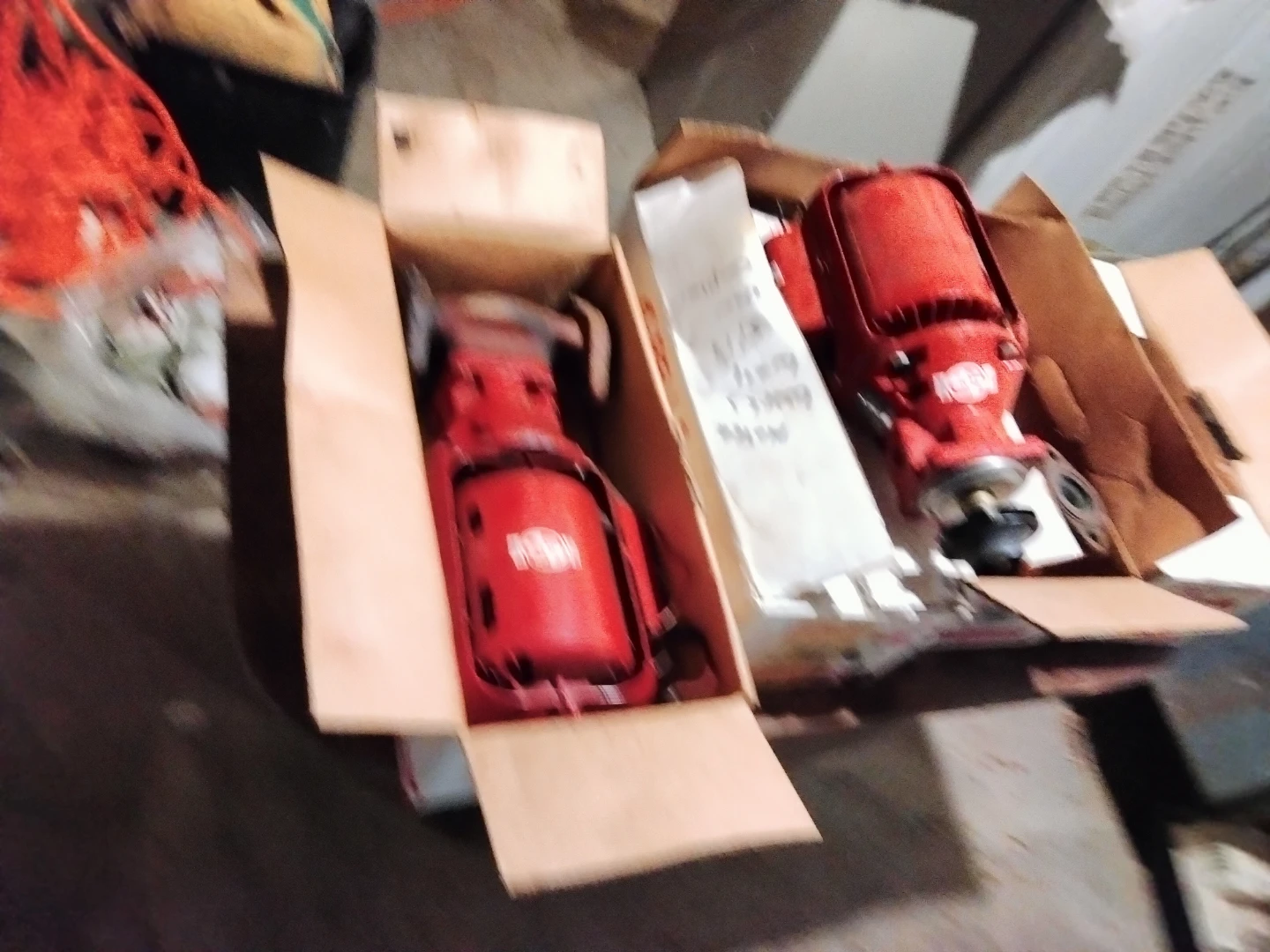 5- used Bell & Gossett Booster Pump 100 series circulating pumps - photo 2