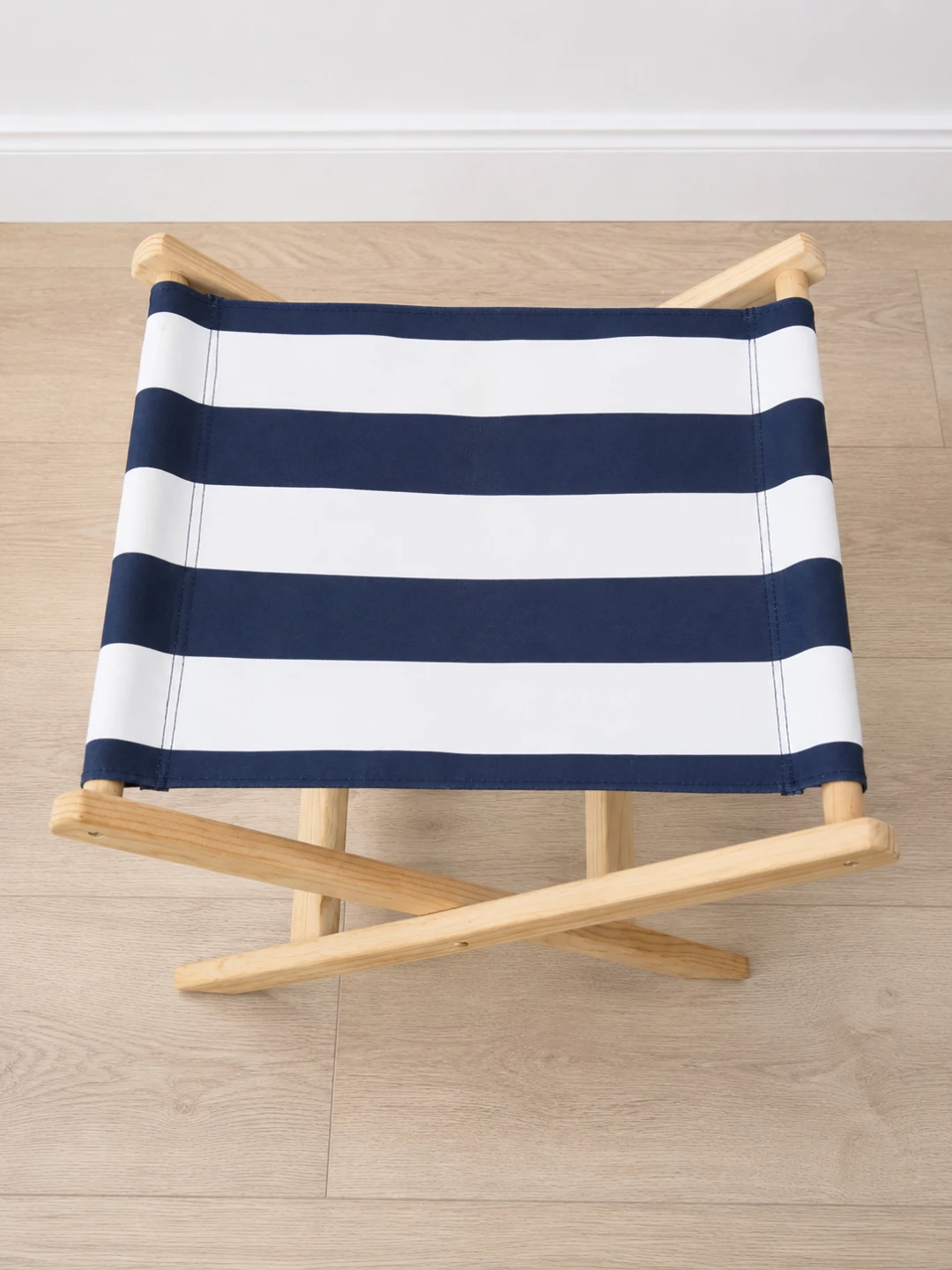 Striped Folding Stool - photo 3