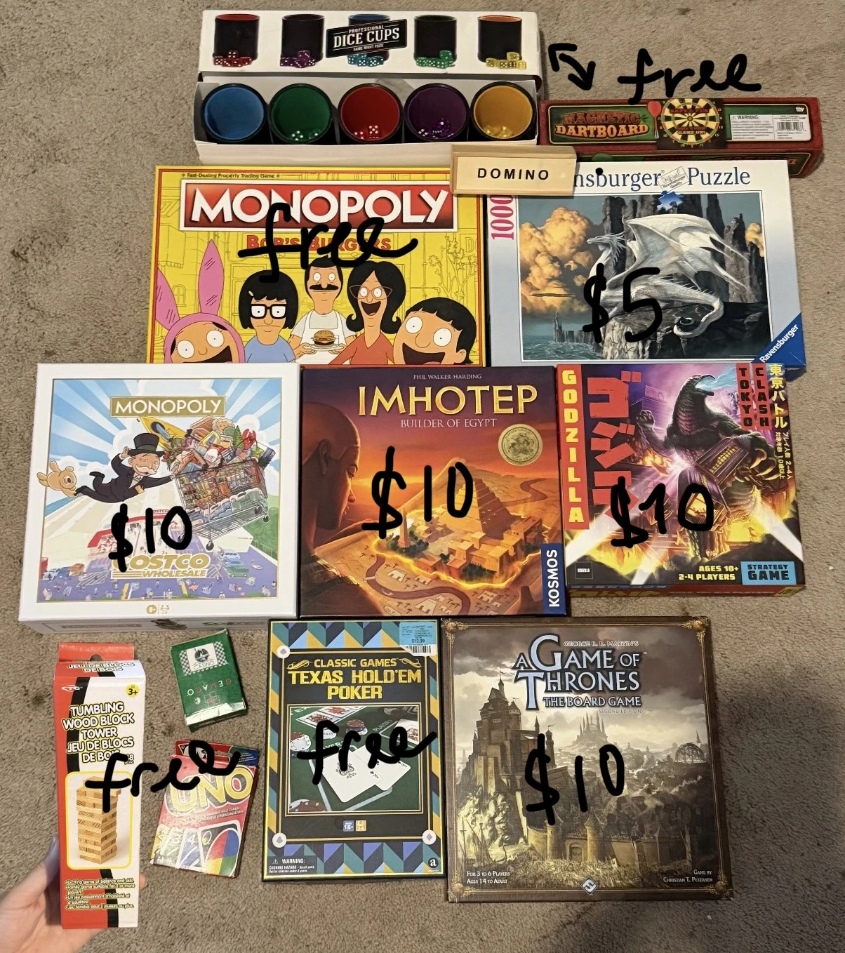 Monopoly Bob's Burgers Edition Board Game