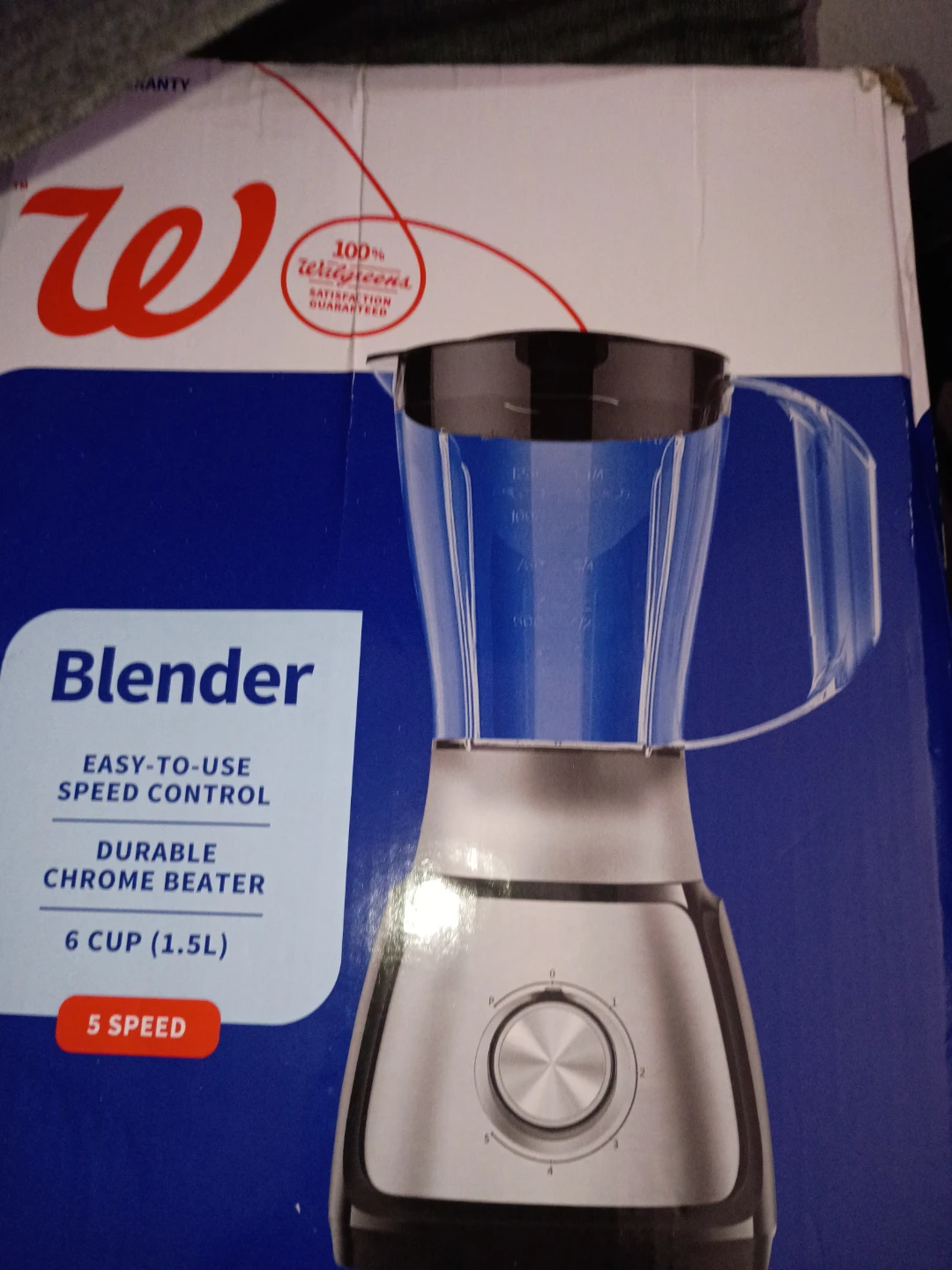 Walgreens 6 Cup Blender - 5 Speed