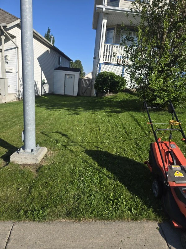 Lawn mowing hidden valley