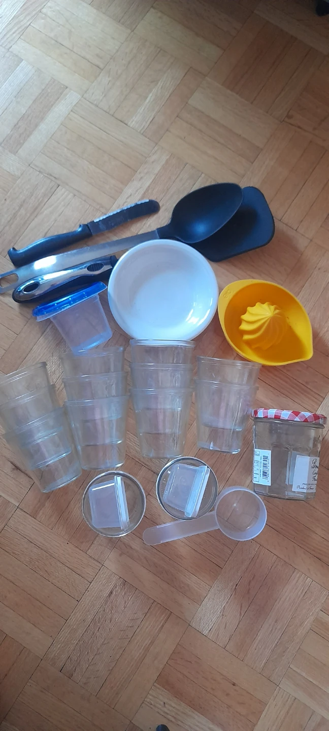 Kitchen Utensils and Glassware Set