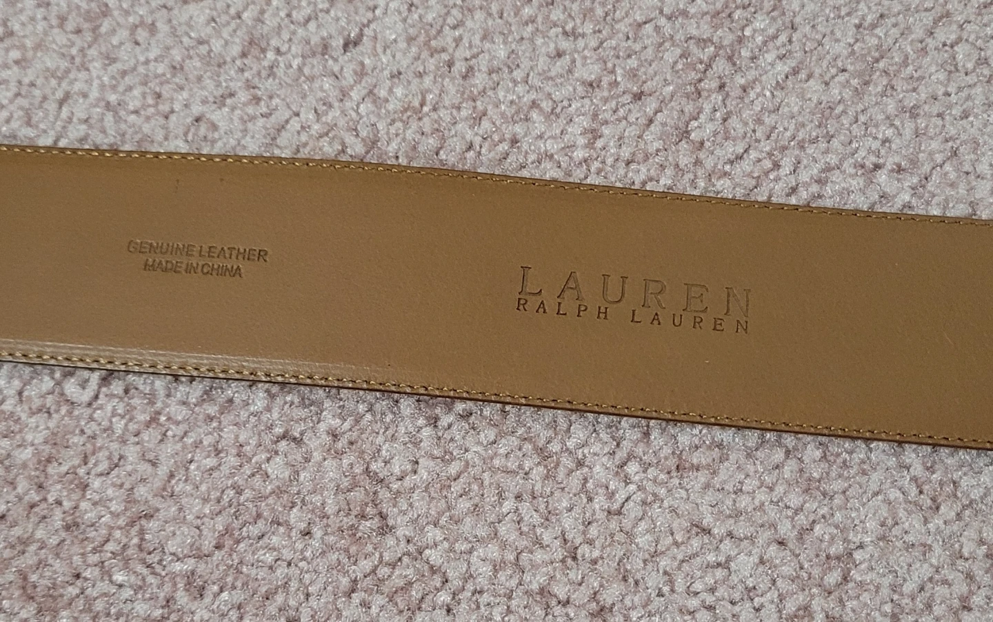 Lauren Ralph Lauren Brown Genuine Leather Belt ⚽️ - photo 2