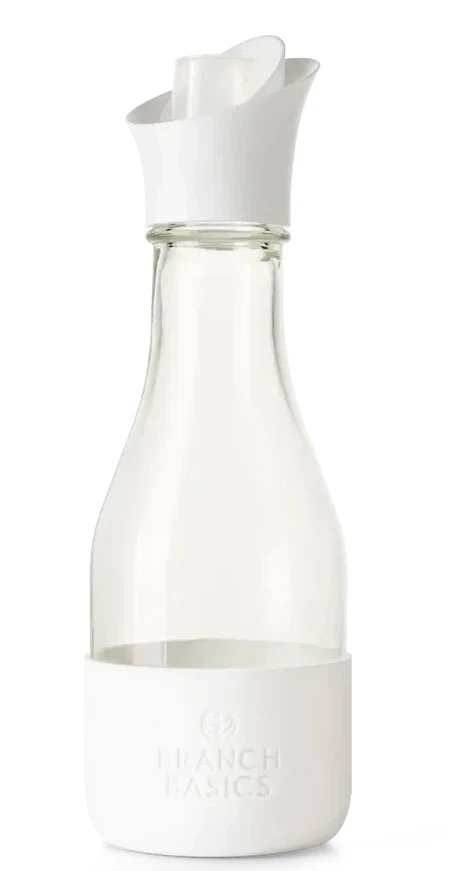 Branch Basics Glass Laundry Bottle with White Sleeve