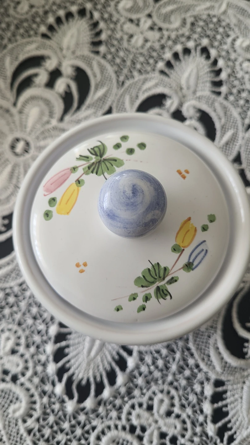 Ceramic Sugar Bowl with Lid - photo 4