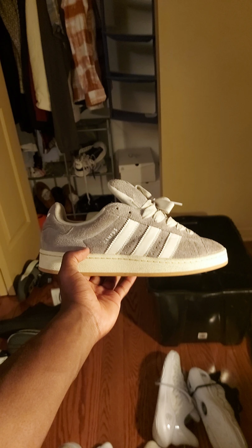 Adidas Campus Grey Suede Sneakers - photo 2