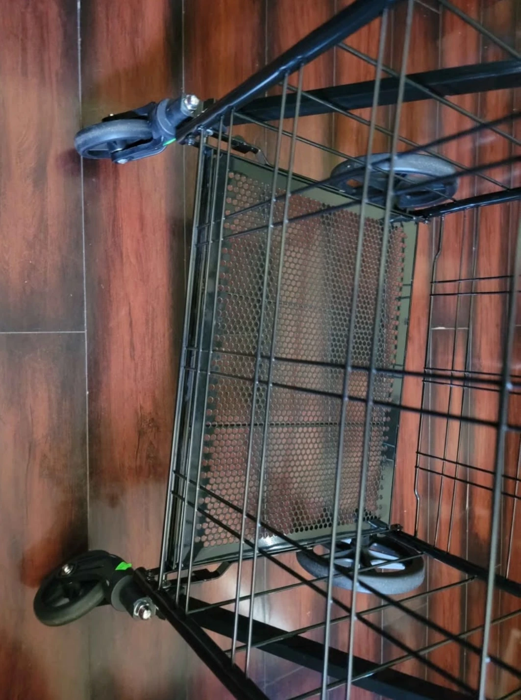 HOME Green Leaf Shopping Cart - photo 3