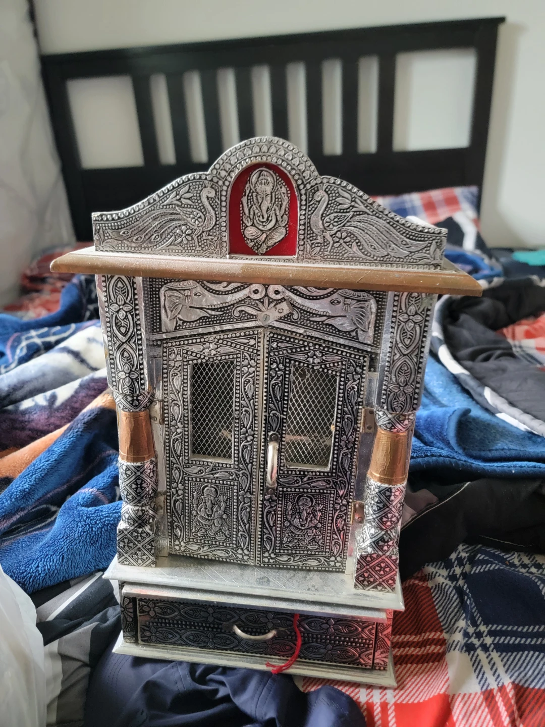 Ornate Hindu Temple/Altar Box