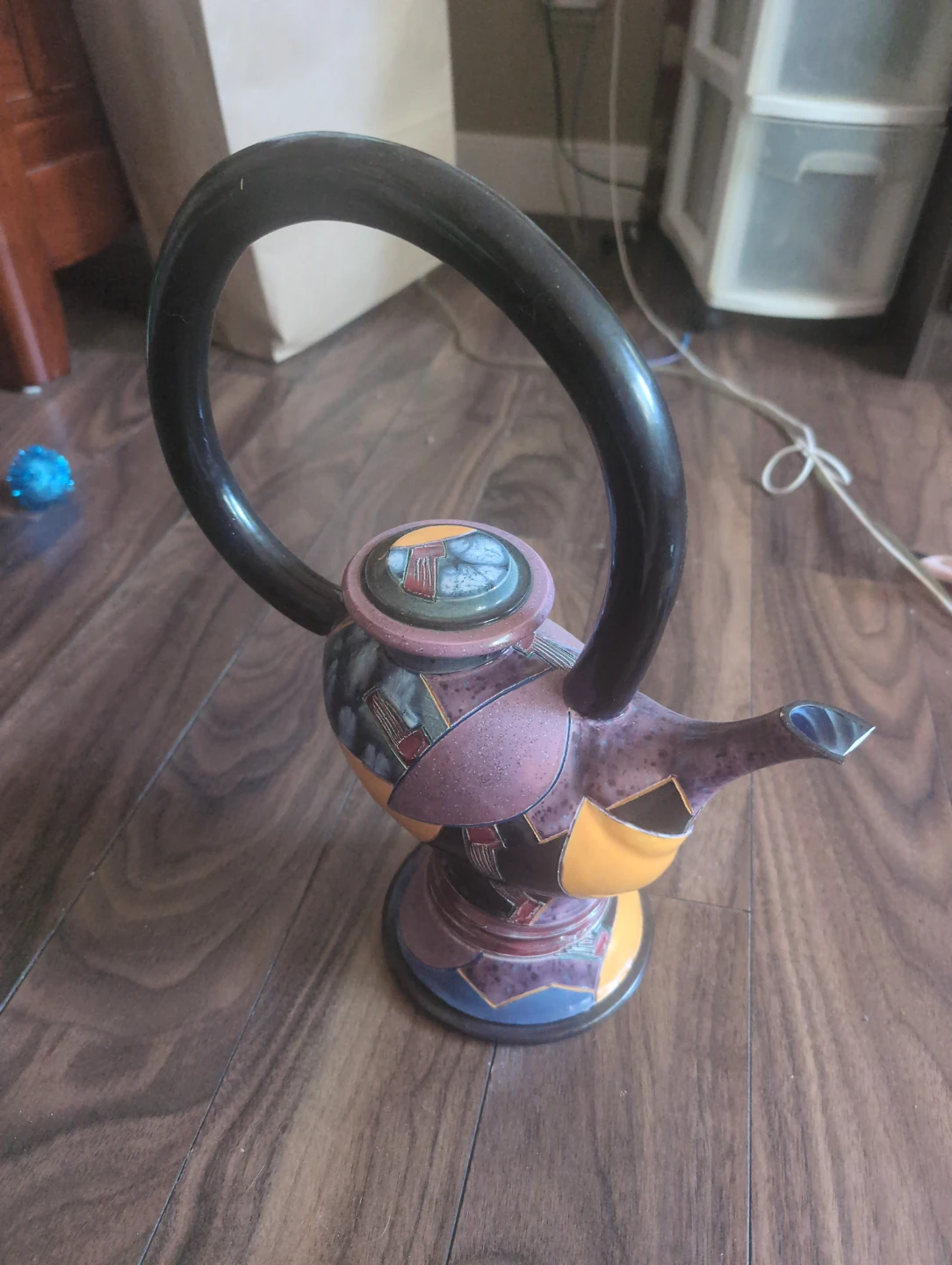 Artistic Ceramic Teapot - photo 2