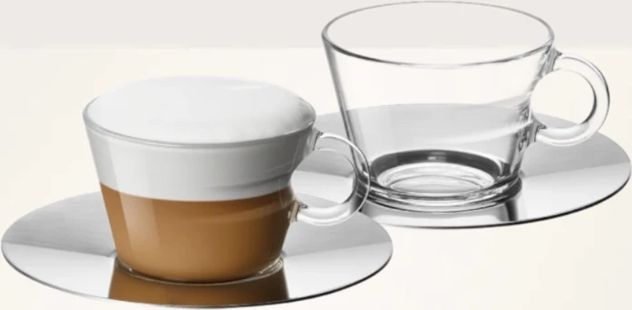 Nespresso View Collection Cappuccino Cups and Saucers