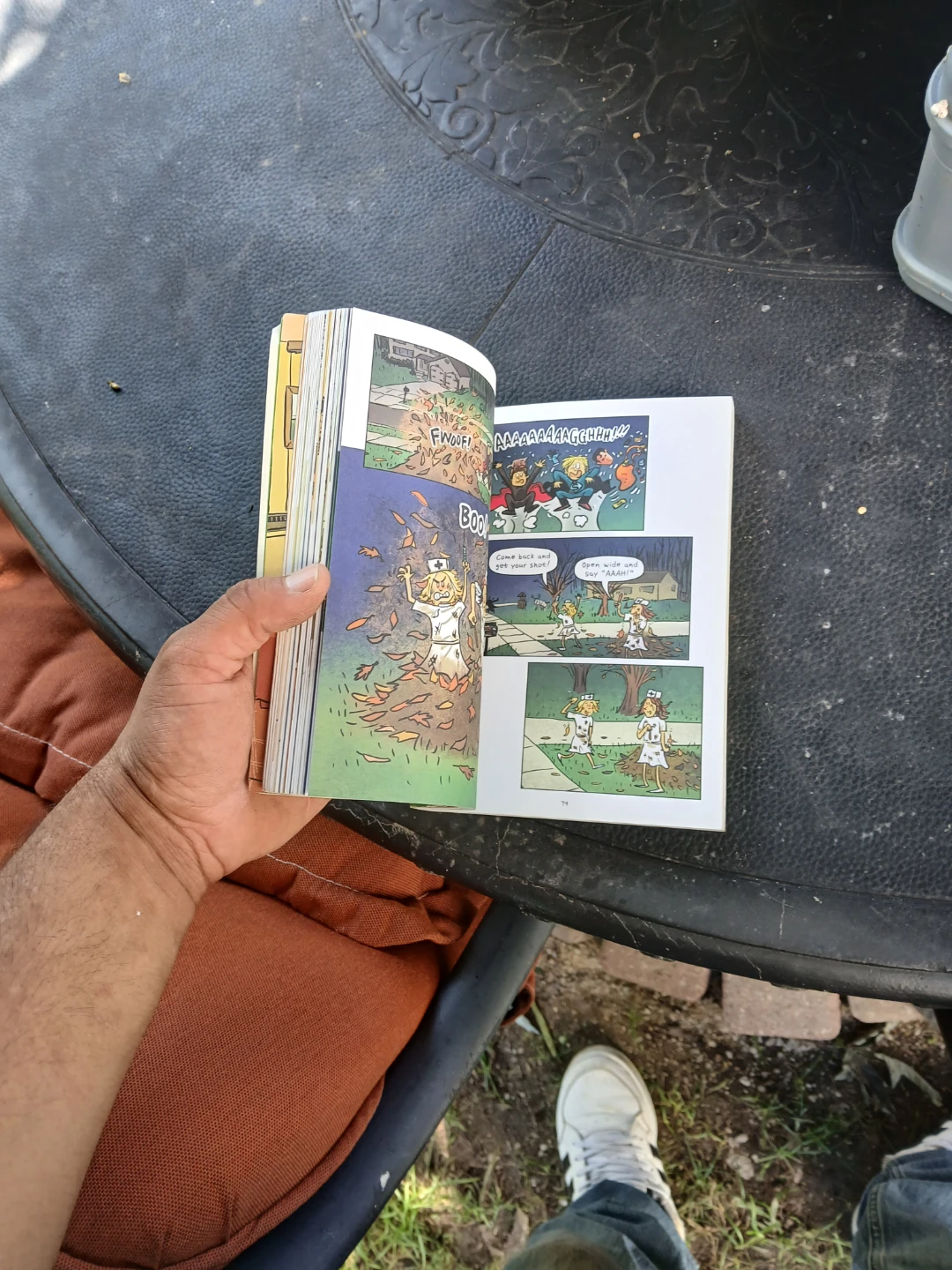 Swing It, Sunny Graphic Novel by Jennifer L. Holm - photo 2