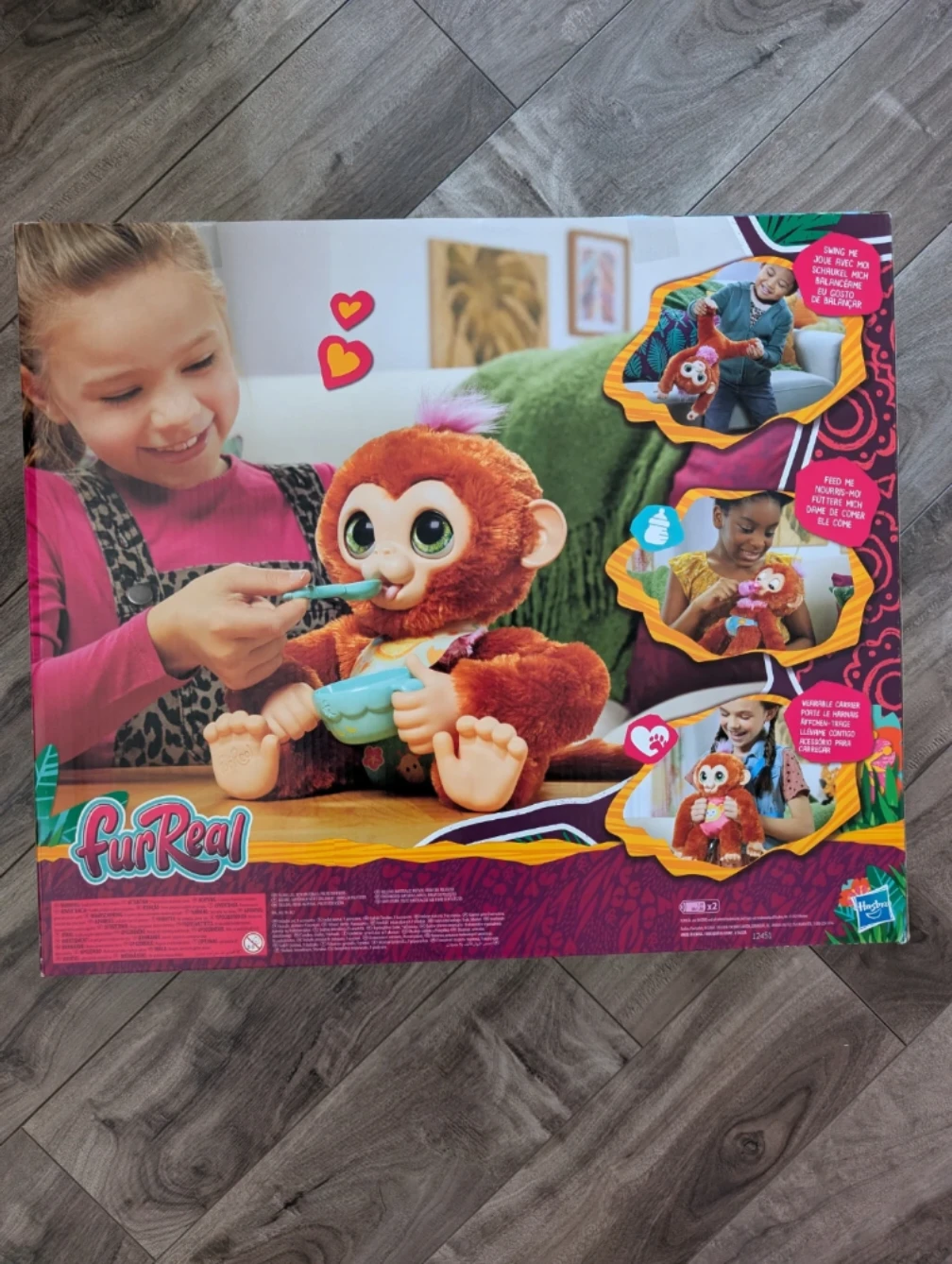 FurReal Piper My Baby Monkey Interactive Toy - photo 2