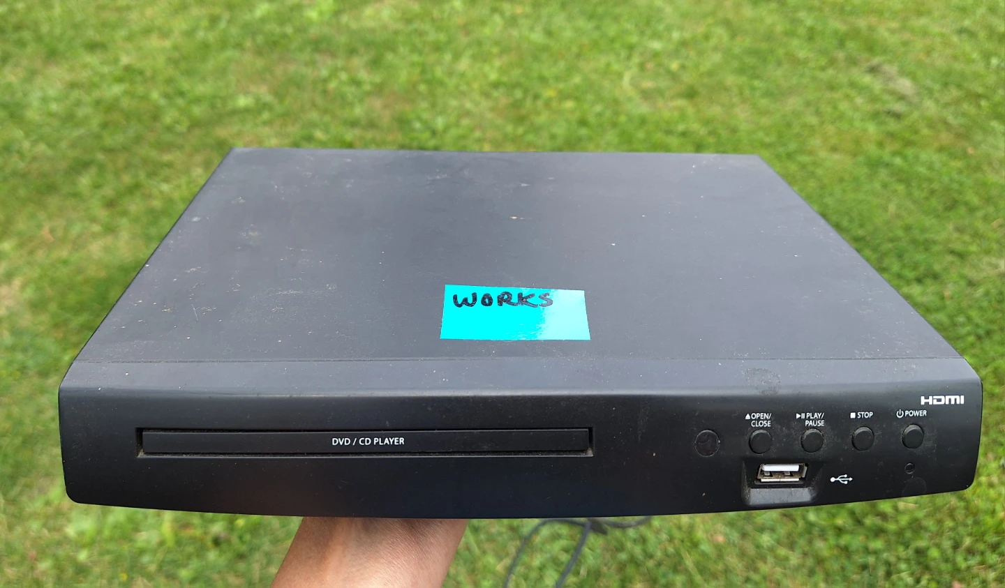 Onn. DVD CD Player (for Kit Cat Club rescue)