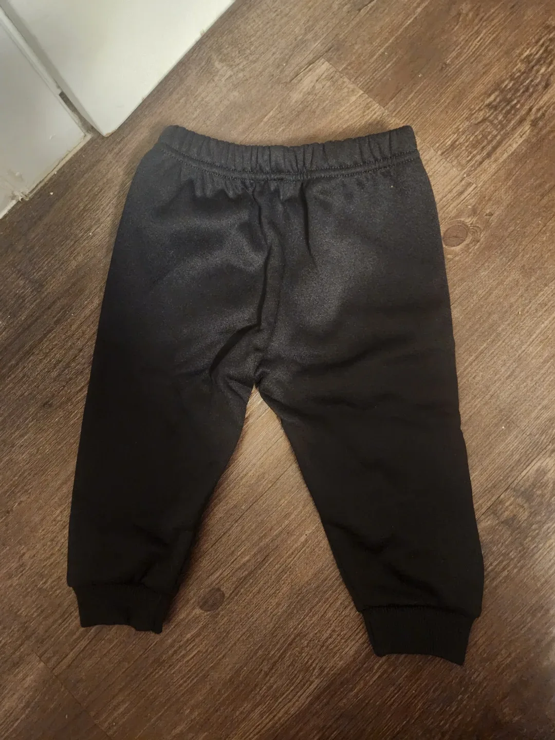 Black Baby Track Pants with Hoodie set Teddy Bear Design - photo 3