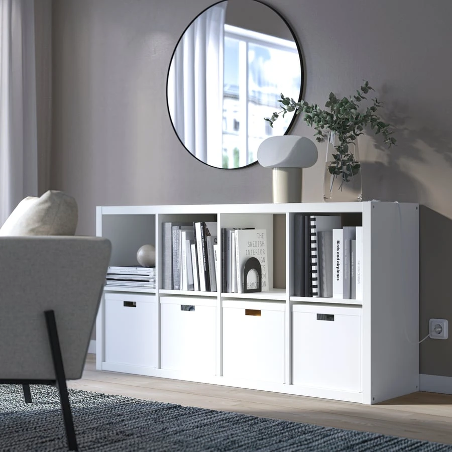 IKEA KALLAX Shelf Unit White - photo 2