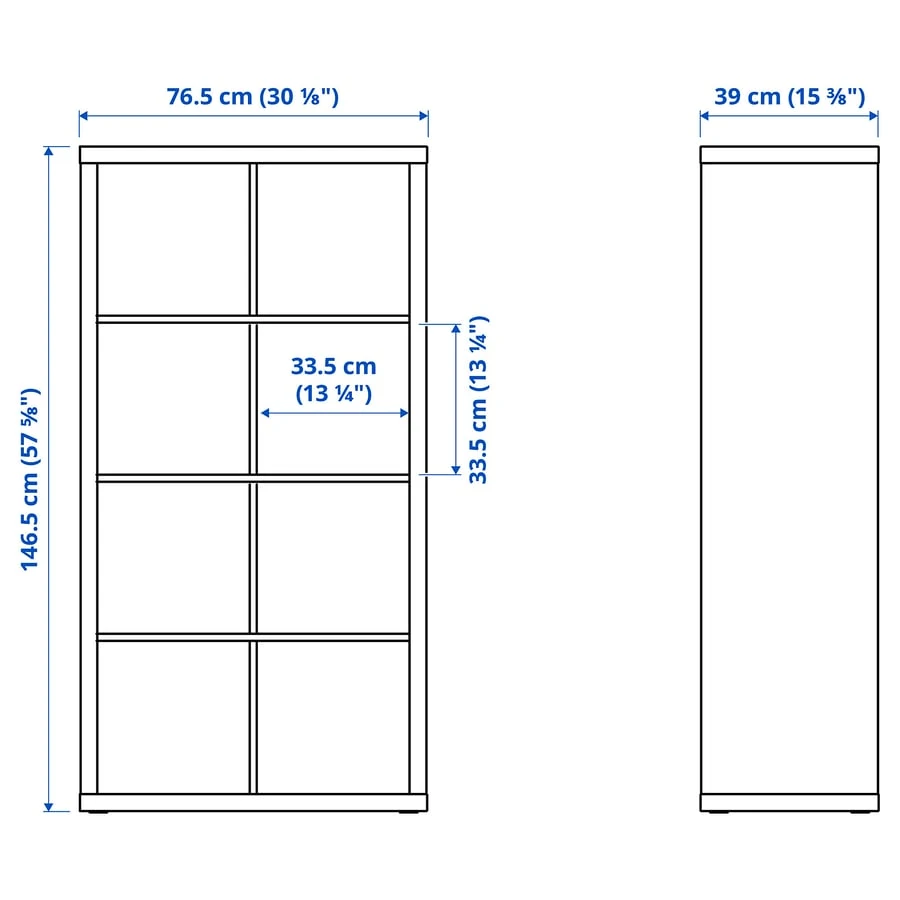 IKEA KALLAX Shelf Unit White - photo 4