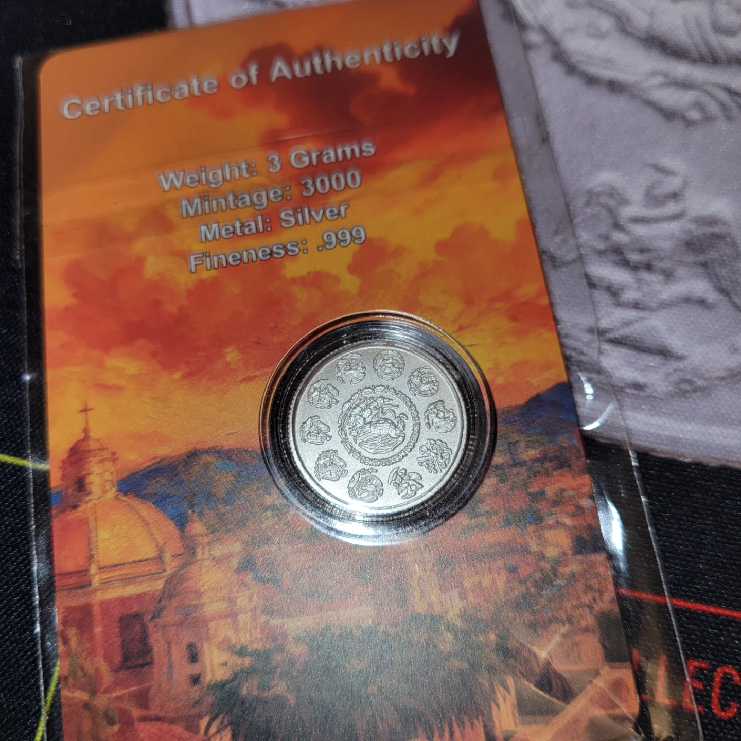 Mexican Libertad Silver Coin 3 Grams .999 Fineness - photo 5