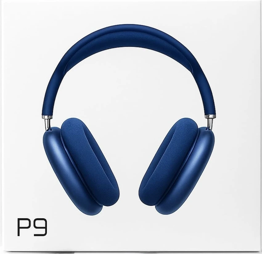 P9 Wireless Bluetooth Headphones - ( Blue & Black Available) - photo 2
