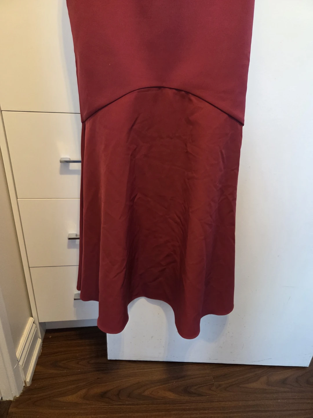 EVER-NEW Burgundy Halter Neck Maxi Dress - photo 3