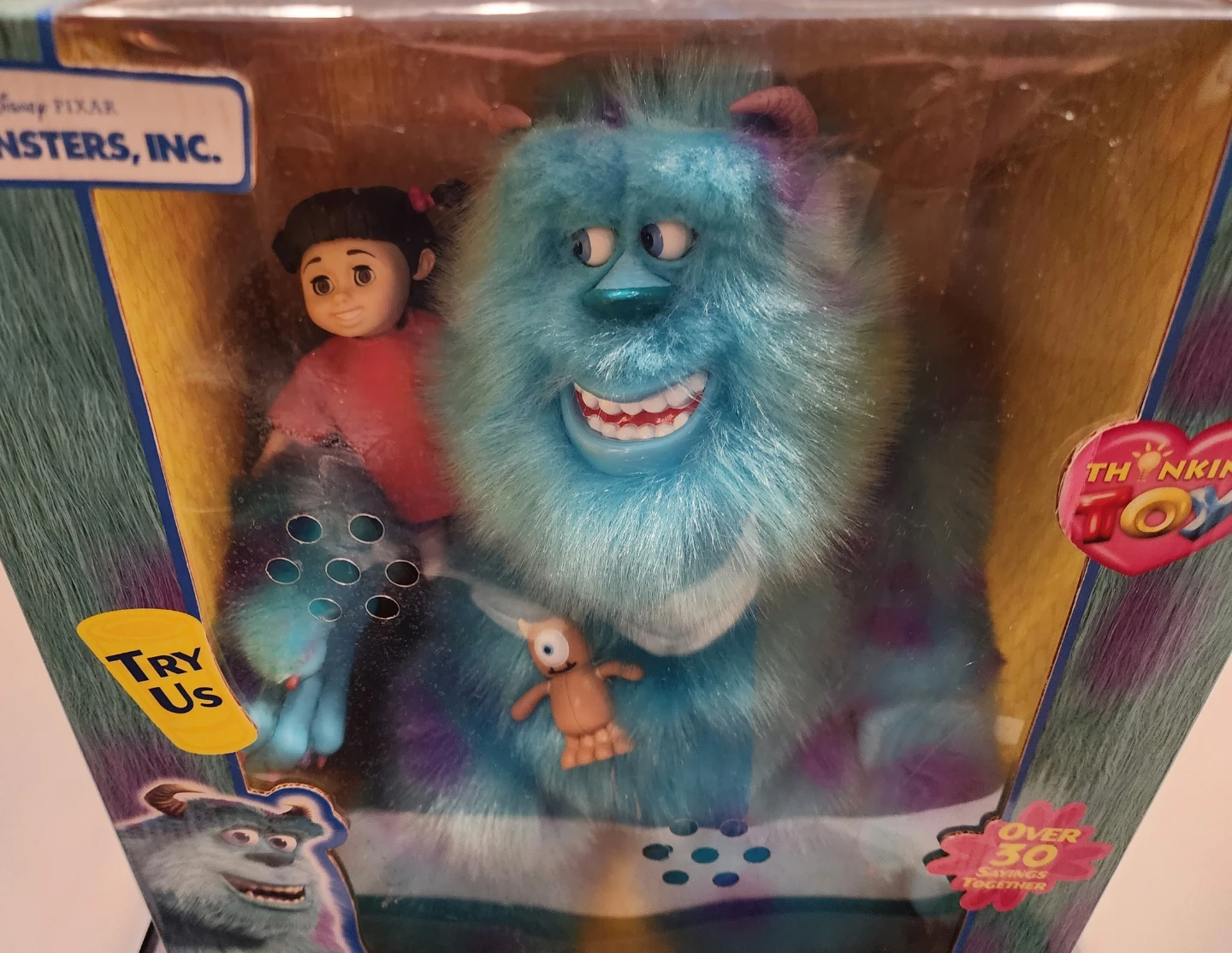 New! Disney Monsters Inc. Sulley & Boo Interactive toys