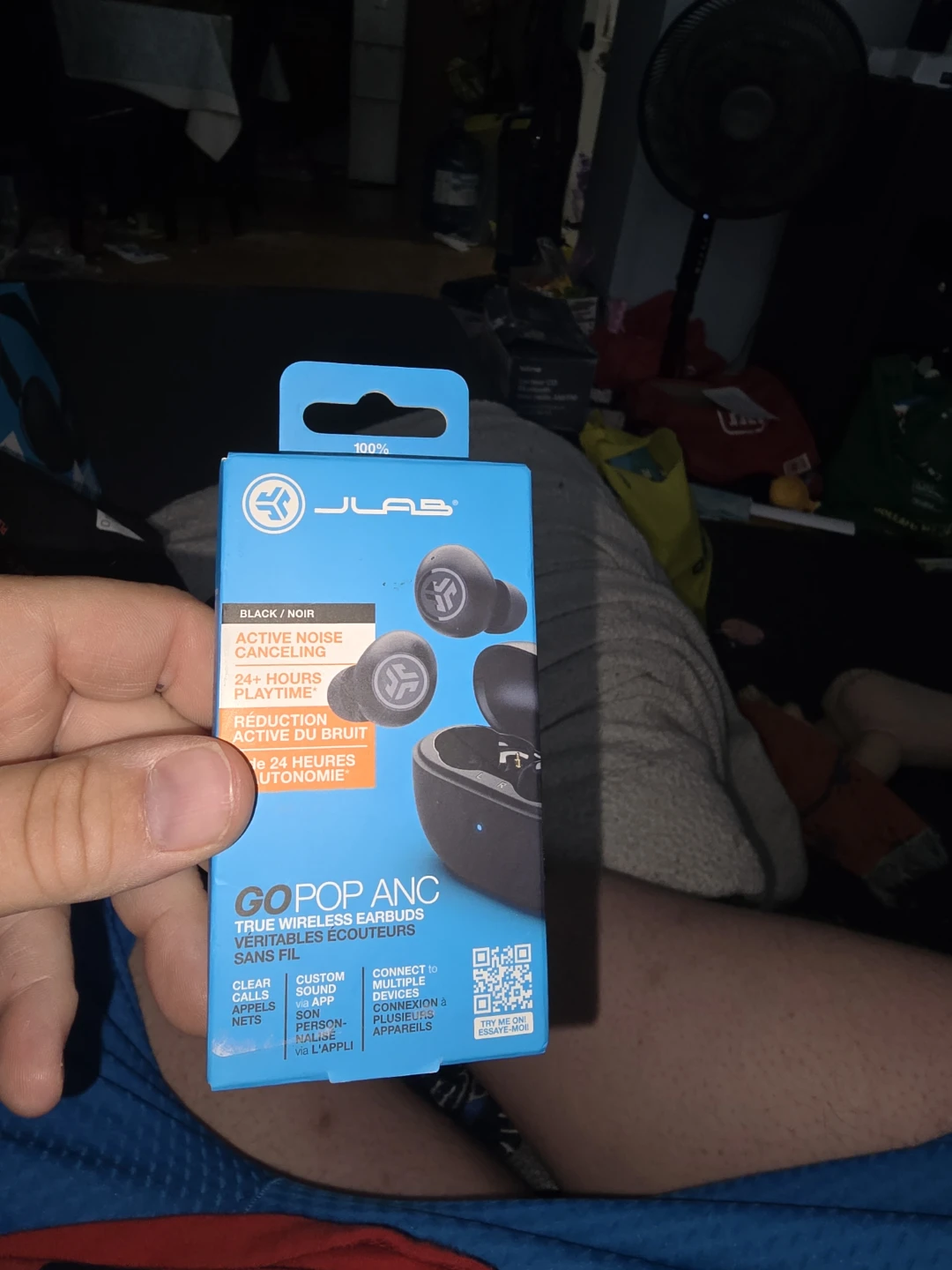 JLab Go Pop ANC True Wireless Earbuds