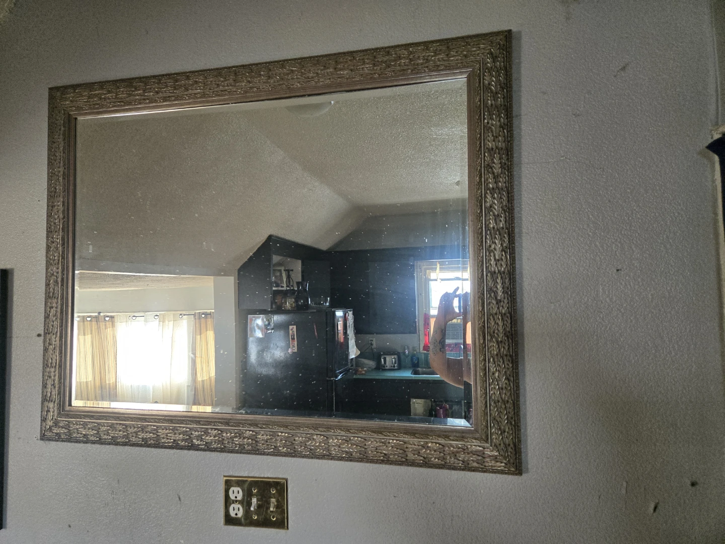 Ornate Framed Wall Mirror