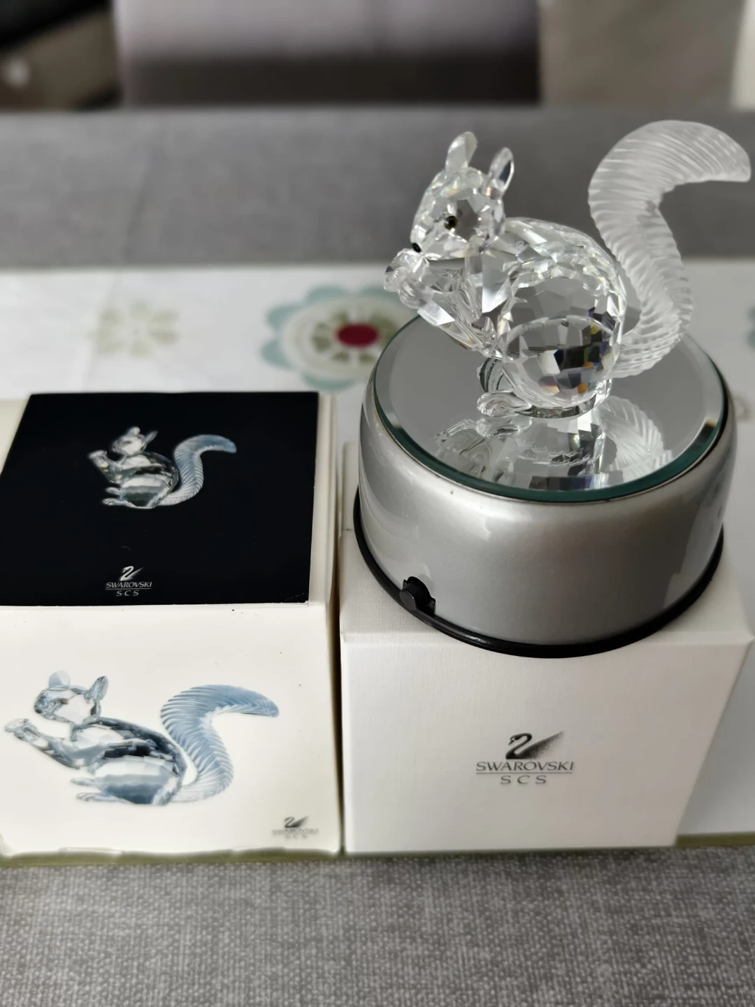 Swarovski SCS Crystal Squirrel – Retired Collectible