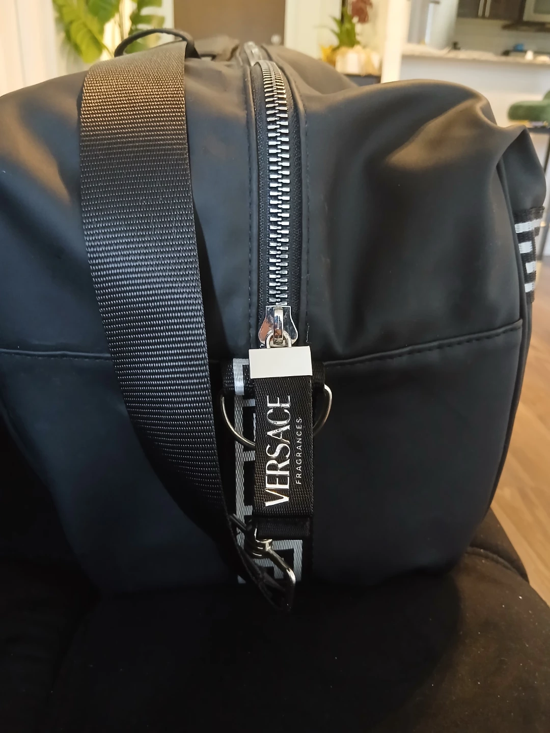 Versace Fragrances Black Duffle Bag - photo 3