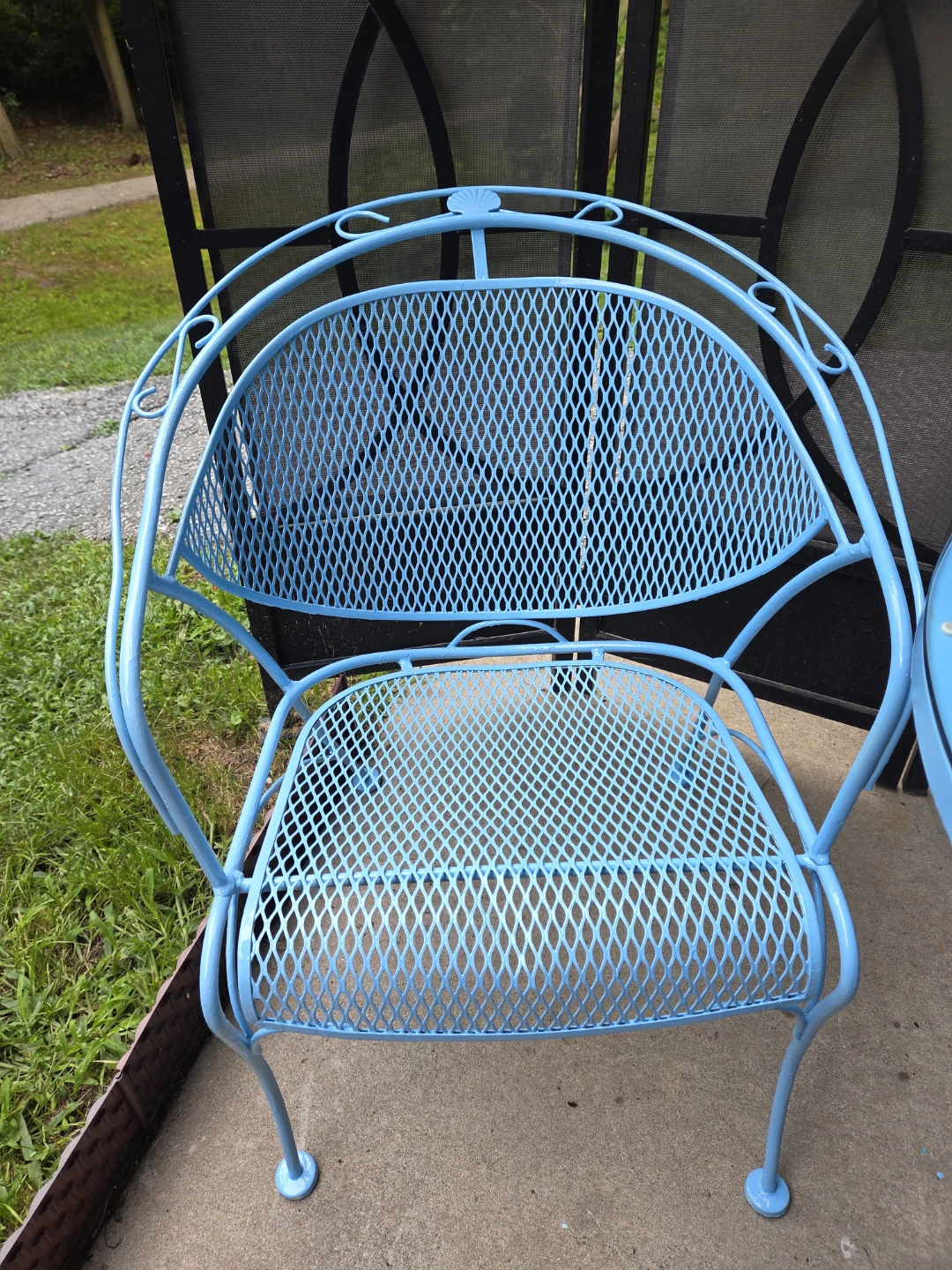Elegant Harbour Blue 3pc Bistro Set - photo 3