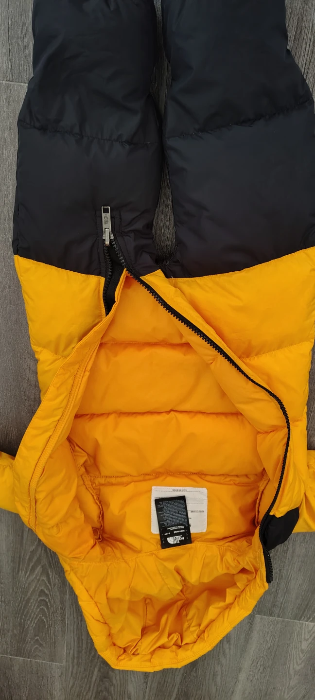 The North Face Down Snowsuit Bunting Yellow/Black - photo 3