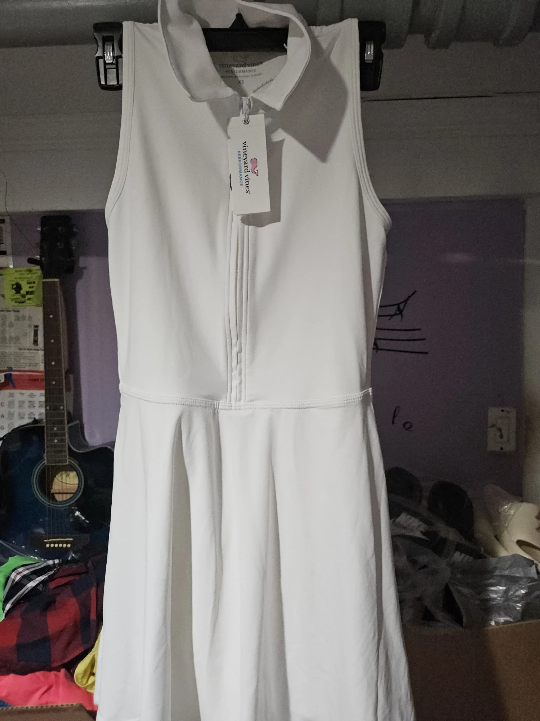 Vineyard Vines White Cap Polo Dress - Size XS