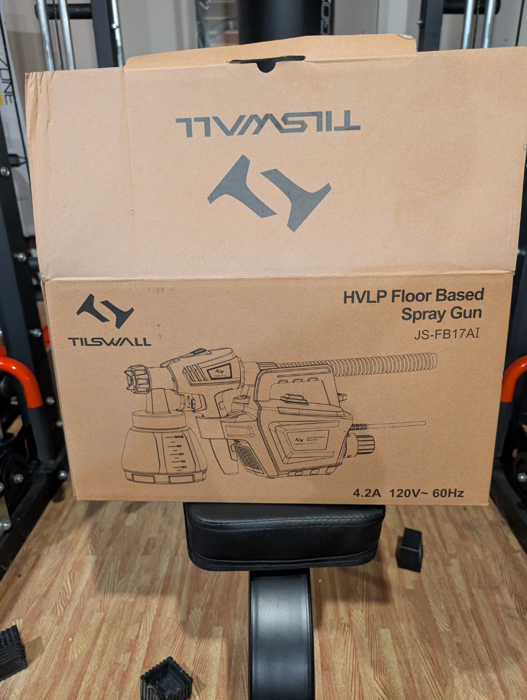 TISWALL HVLP Floor Based Spray Gun JS-FB17AI - photo 4