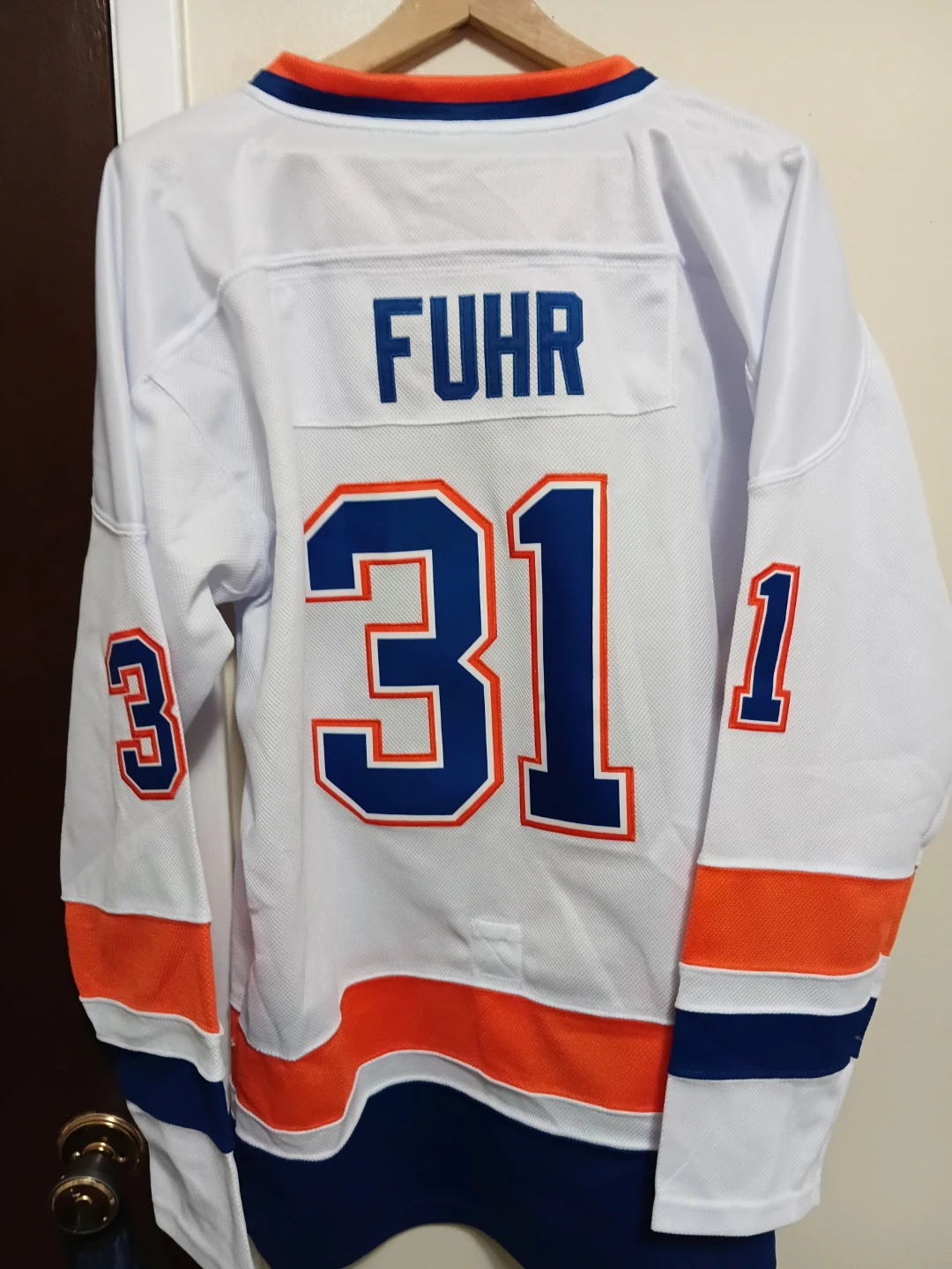 Edmonton Oilers FUHR #31 Hockey Jersey