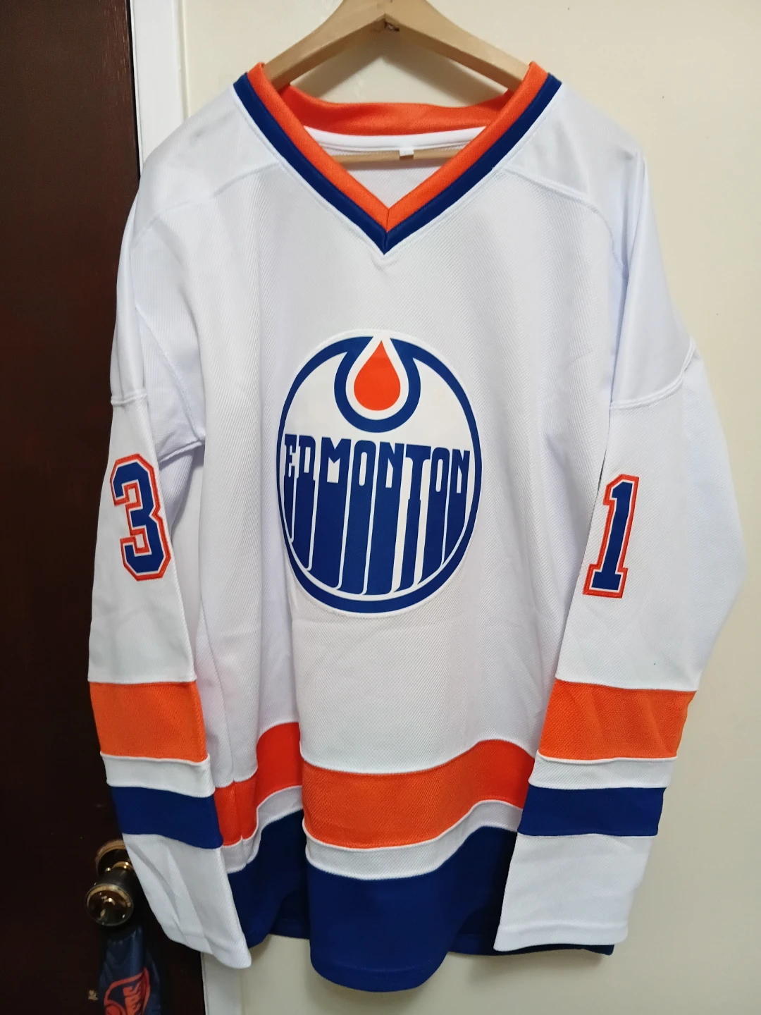 Edmonton Oilers FUHR #31 Hockey Jersey - photo 2