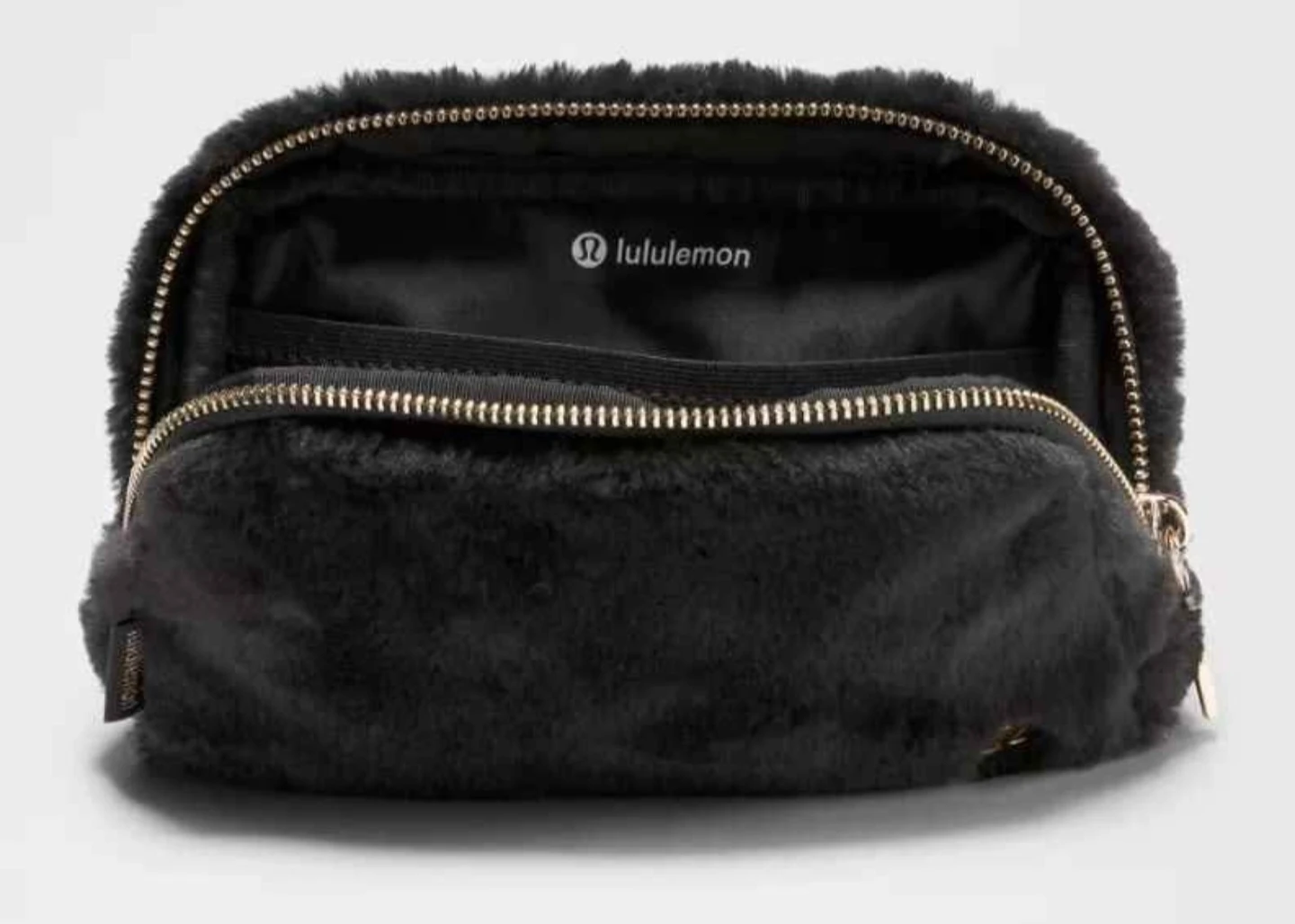 Lululemon Belt Bag Black faux fur  -NWT - photo 4