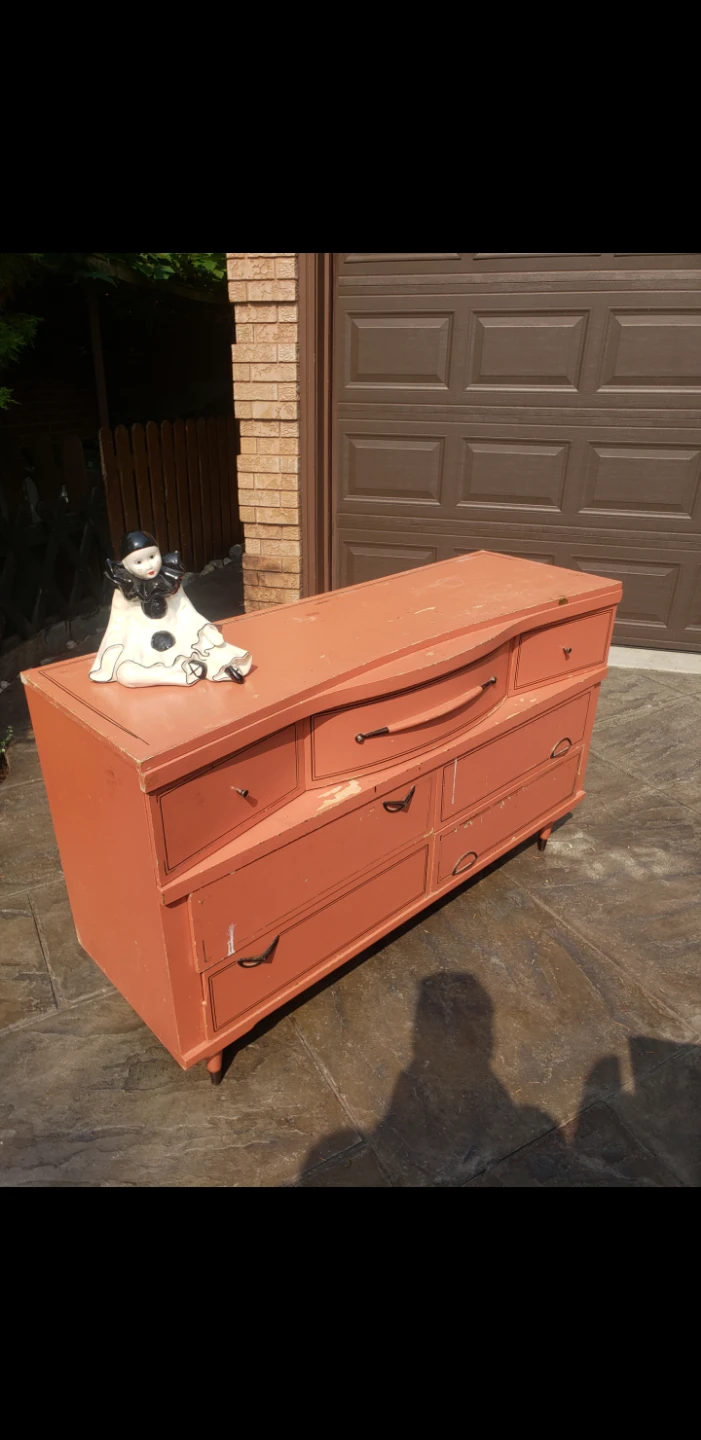 Vintage 7-Drawer Dresser by Viscol