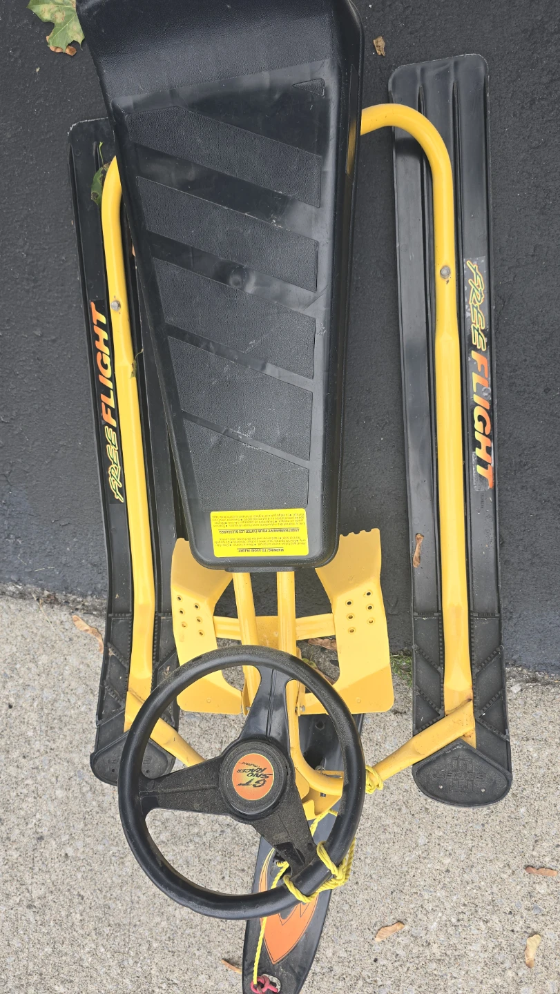 Free Flight Snow Sled with Steering Wheel - photo 3