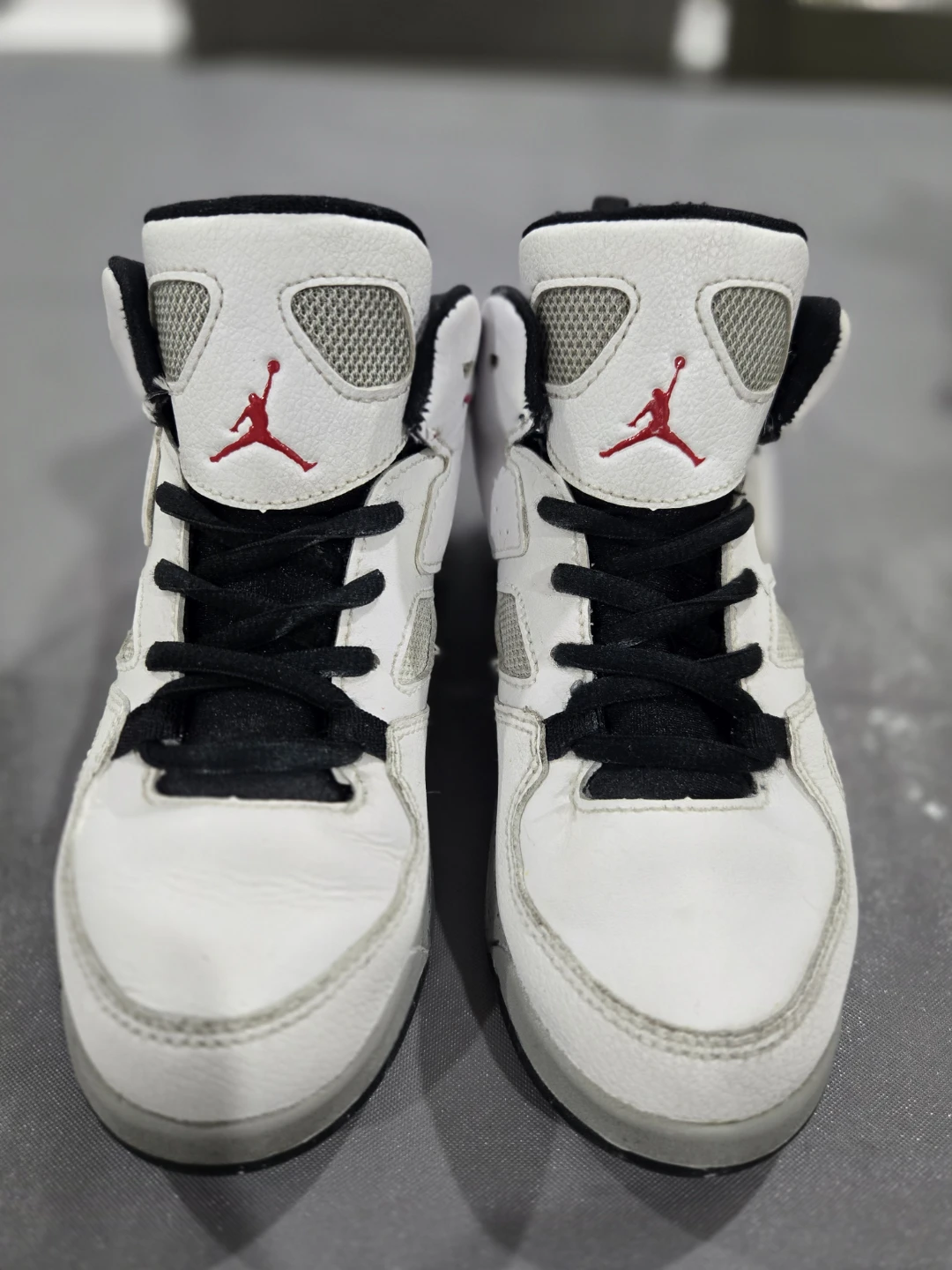 Jordan White and Black Kids' Sneakers - photo 2