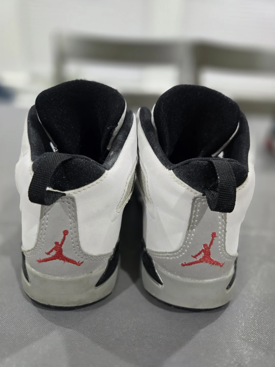Jordan White and Black Kids' Sneakers - photo 3
