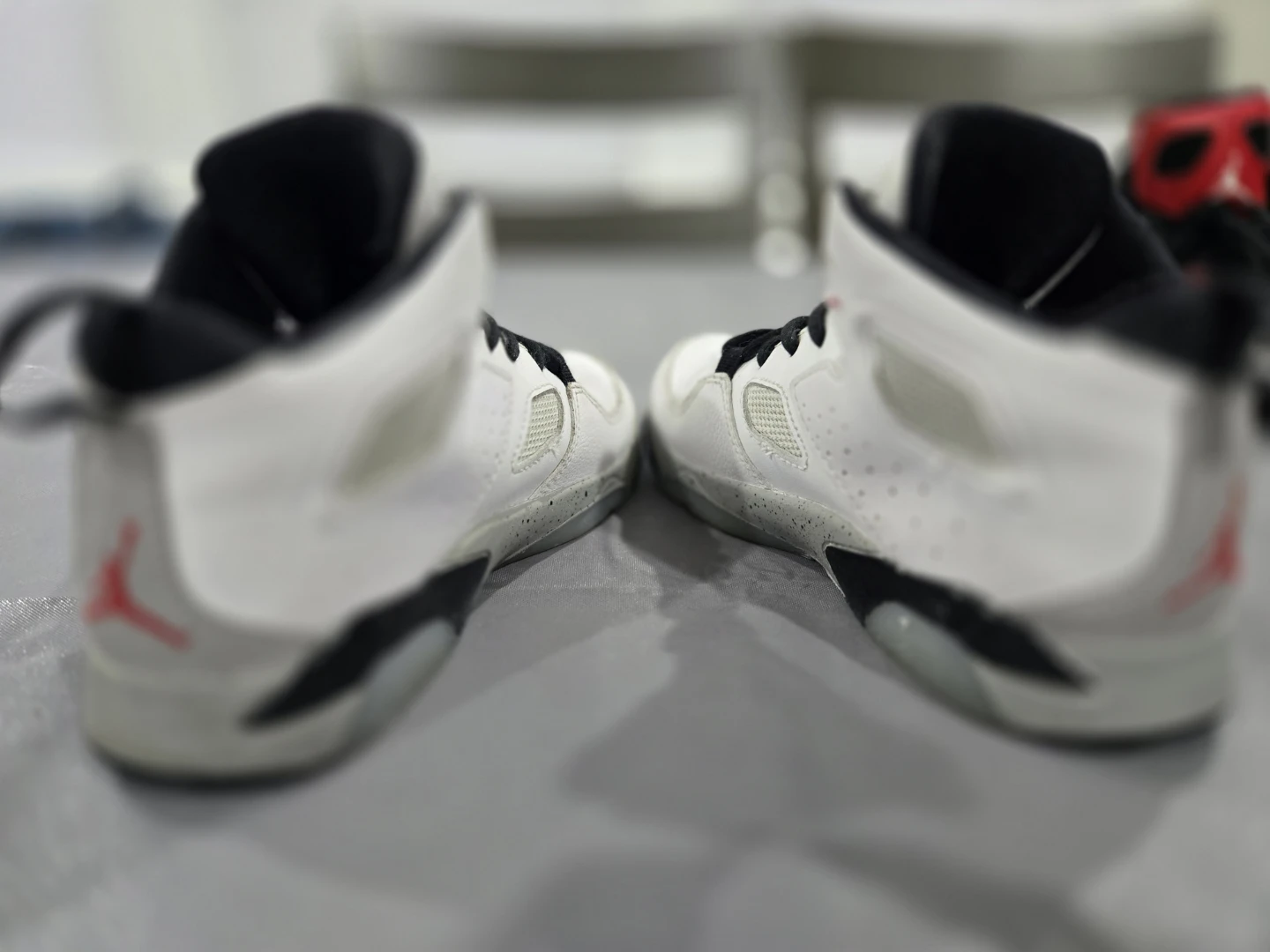 Jordan White and Black Kids' Sneakers - photo 4