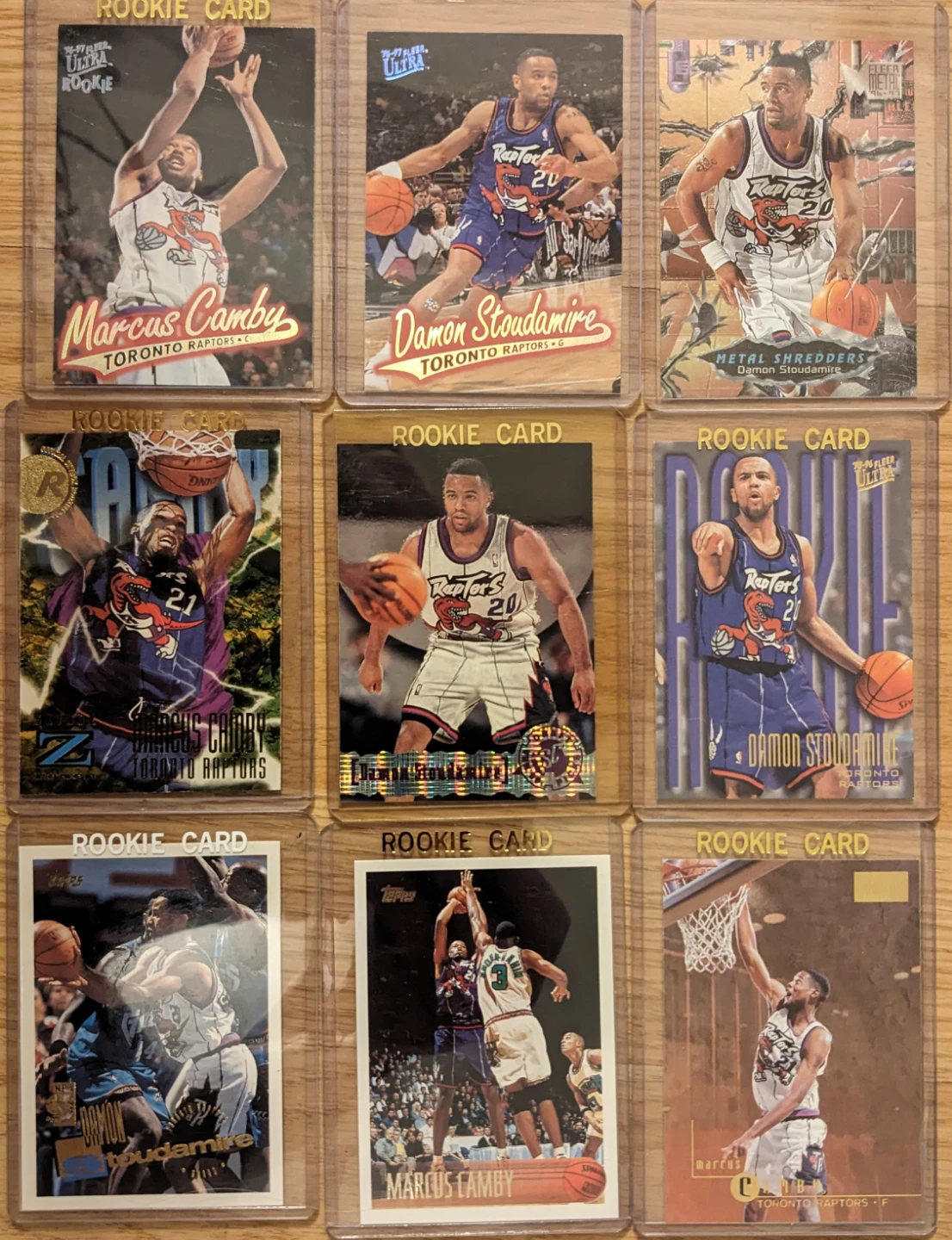 Vintage Toronto Raptors Rookie Cards