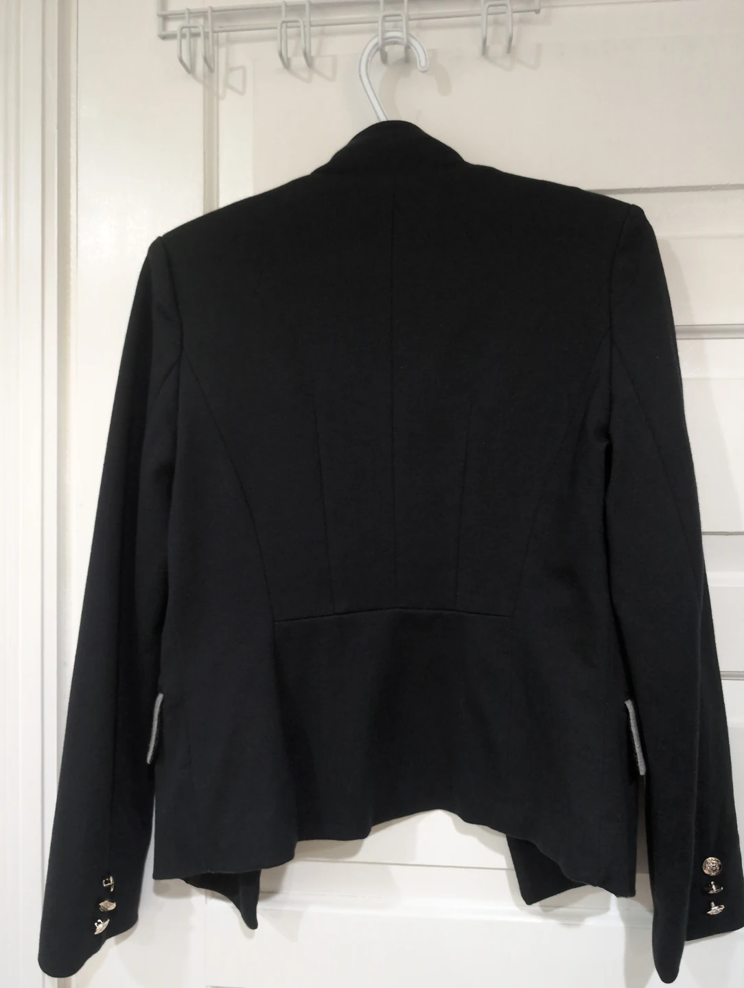 R.J. Story black blazer with grey trim - photo 2