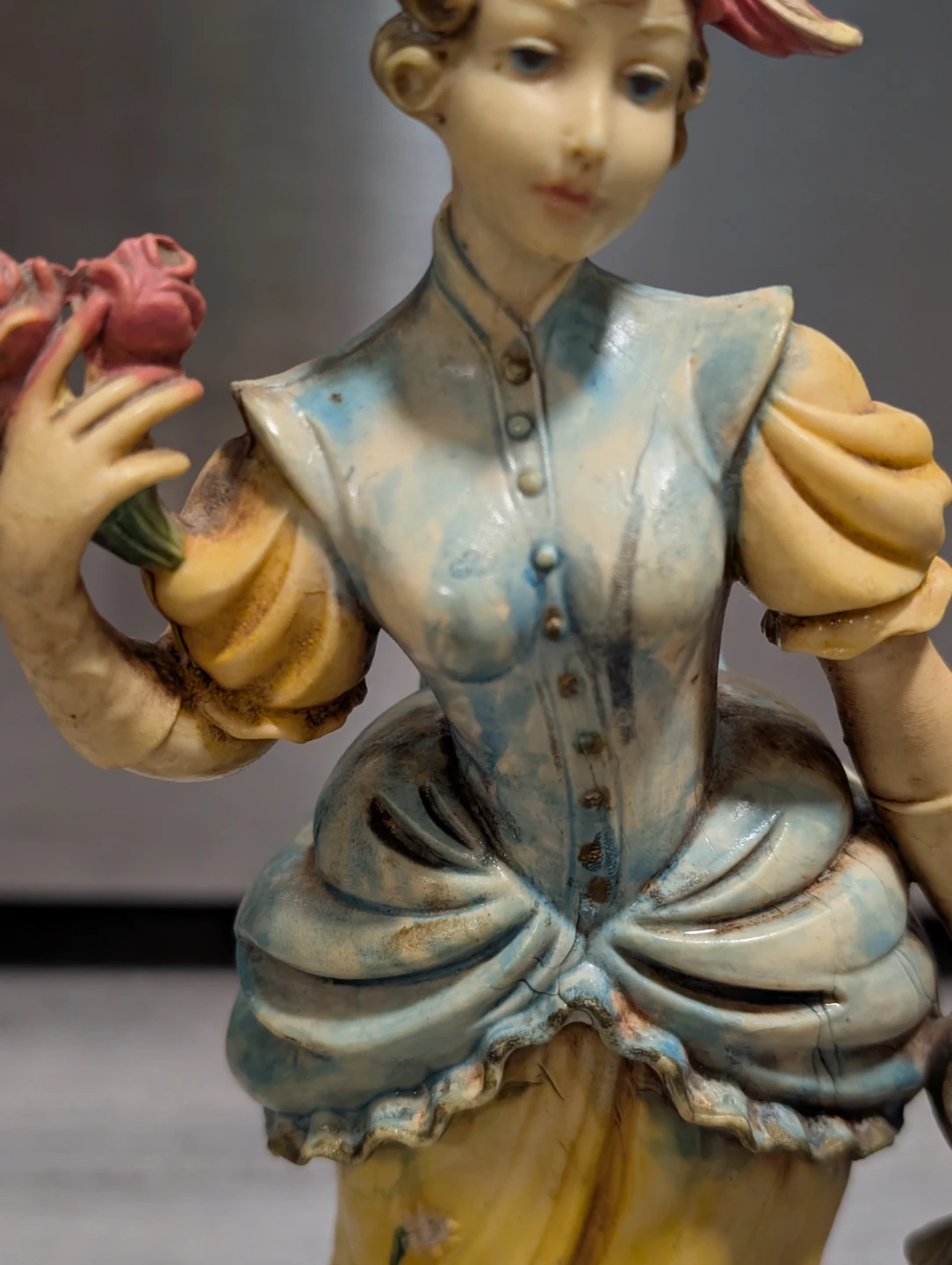 Vintage Fontanini Depose Italy Courting Couple Figurines - photo 5
